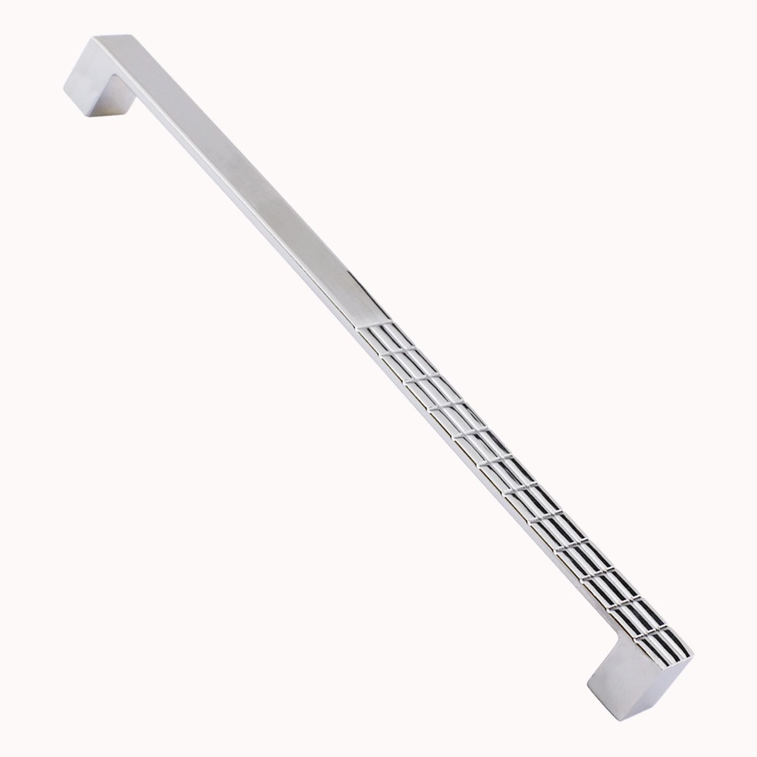 10 Adet Bihter Mobilya Mutfak Dolabı Çekmece Dolap Kapak Kulpu Kulbu Metal Krom (224 MM-22.4 CM)
