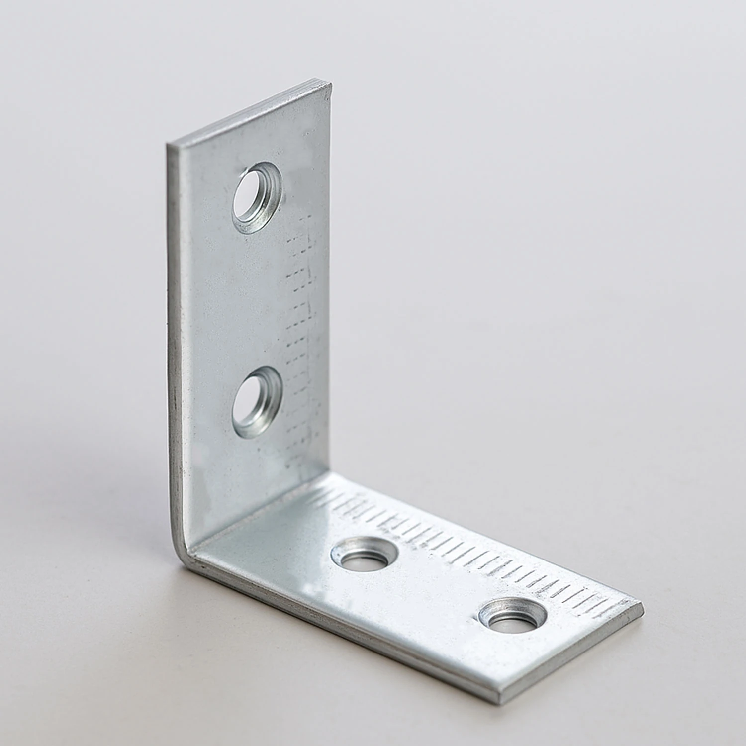 Metal L Demiri 20x40x40 mm (25 ADET)  Raf Köşe Sabitleme Aparatı Mobilya Bağlantı Destek Seti