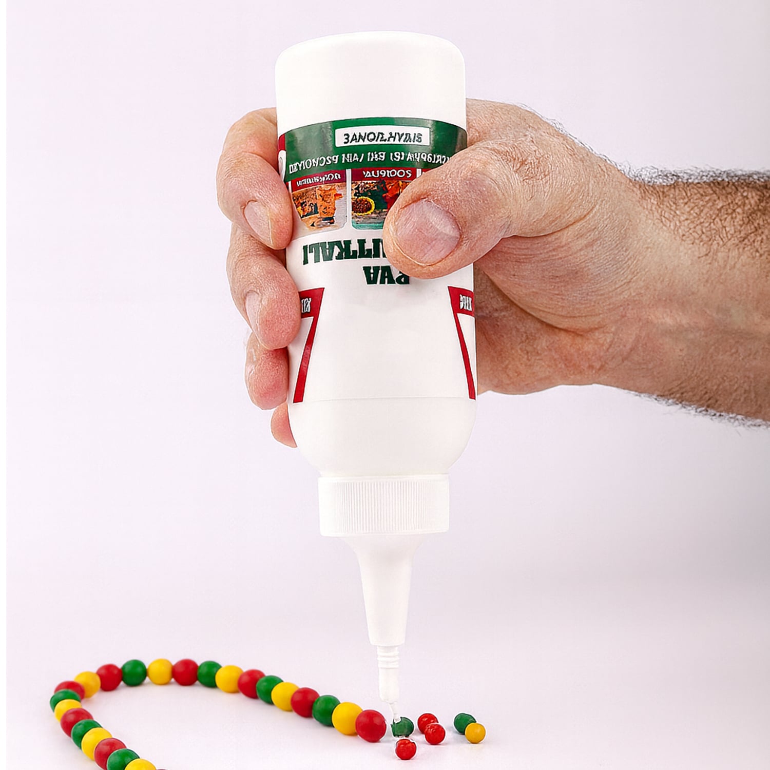 Hazır PVA Hobi Tutkalı 150 gram Şeffaf Ahşap Karton Kumaş Kağıt DIY Uygulama Maket Yapım Yapıştırıcı