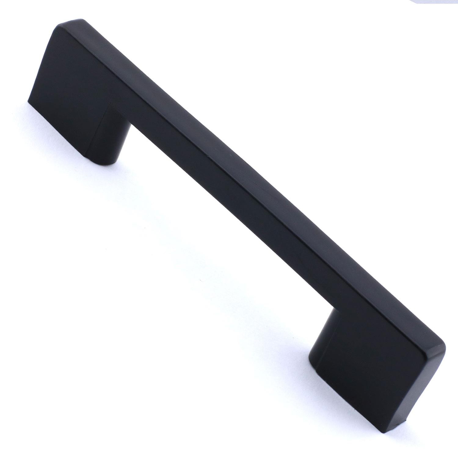 (SERT PLASTİK) 20 Adet Köprü 96 Mm Siyah Mobilya Mutfak Çekmece Dolabı Dolap Kulbu Kulpu Kulpları