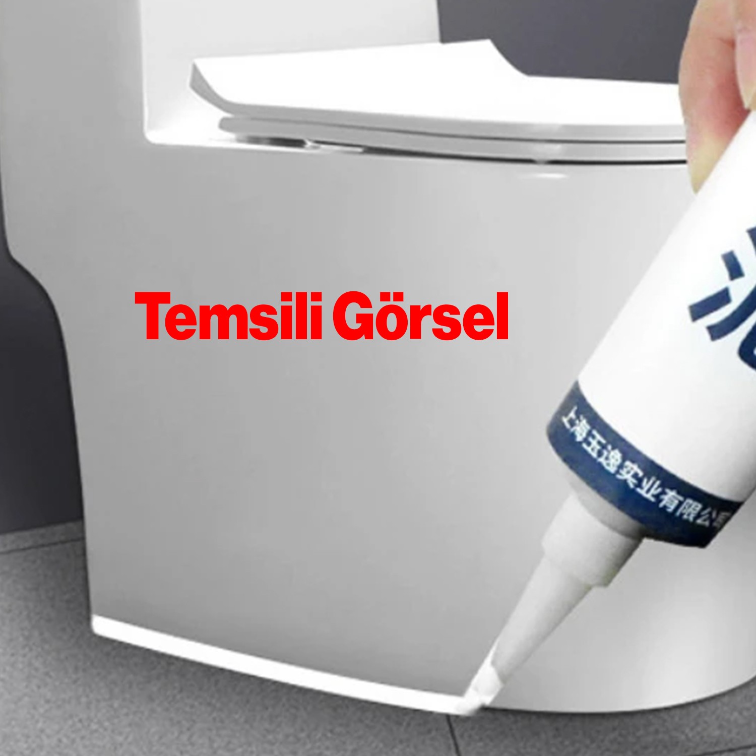 Şeffaf Genel Amaçlı Sızdırmaz Silikon Tüp 50 ml Elastik Sızdırmaz Macunu Yapıştırma Yalıtım  1 Adet