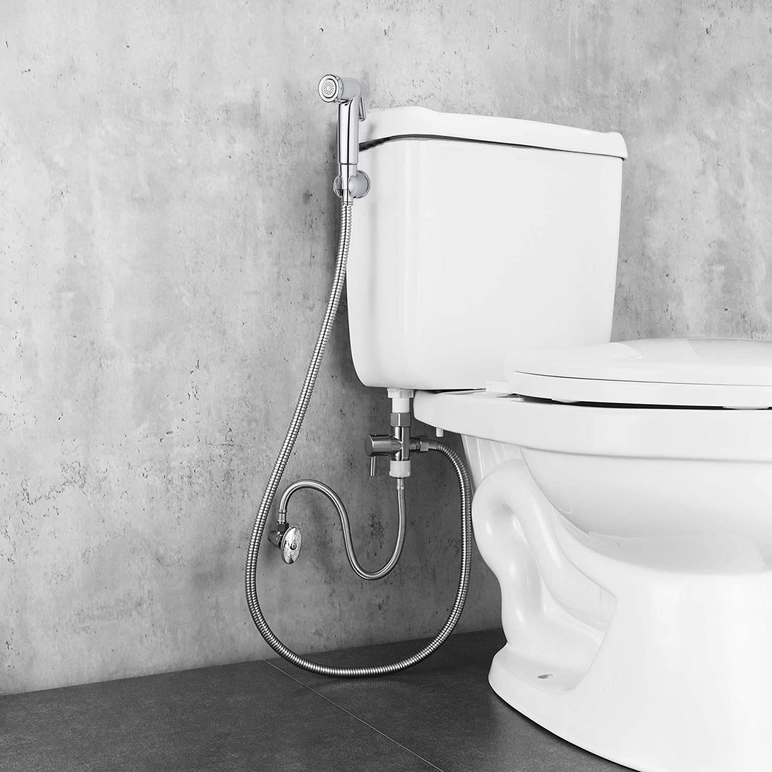 Ara Musluk Filtreli Tuvalet WC Banyo Klozet Bide Taharet Musluğu Bebek Hayvan Araba Yıkama Musluğu