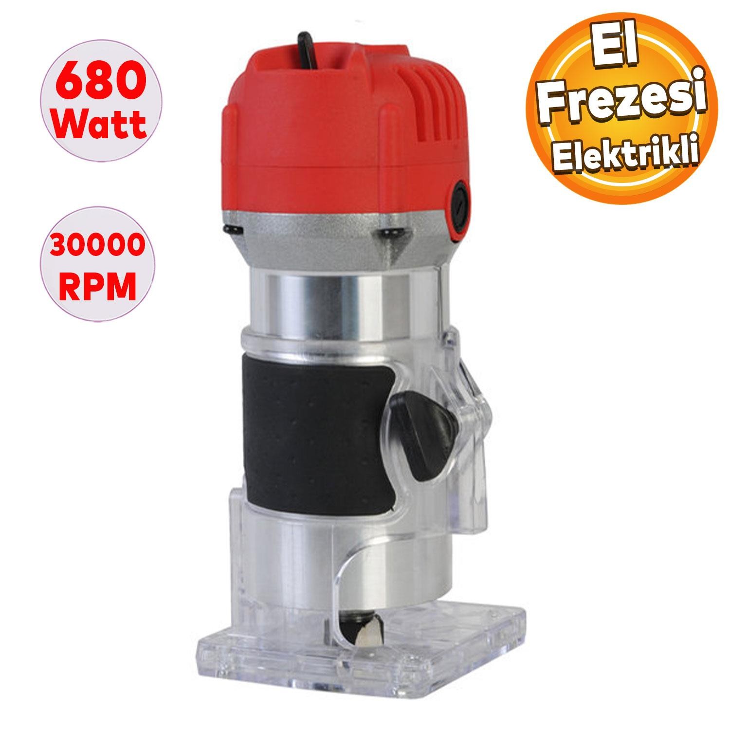 Rodex RDX3785 Elektirikli El Frezesi Kablolu 680W