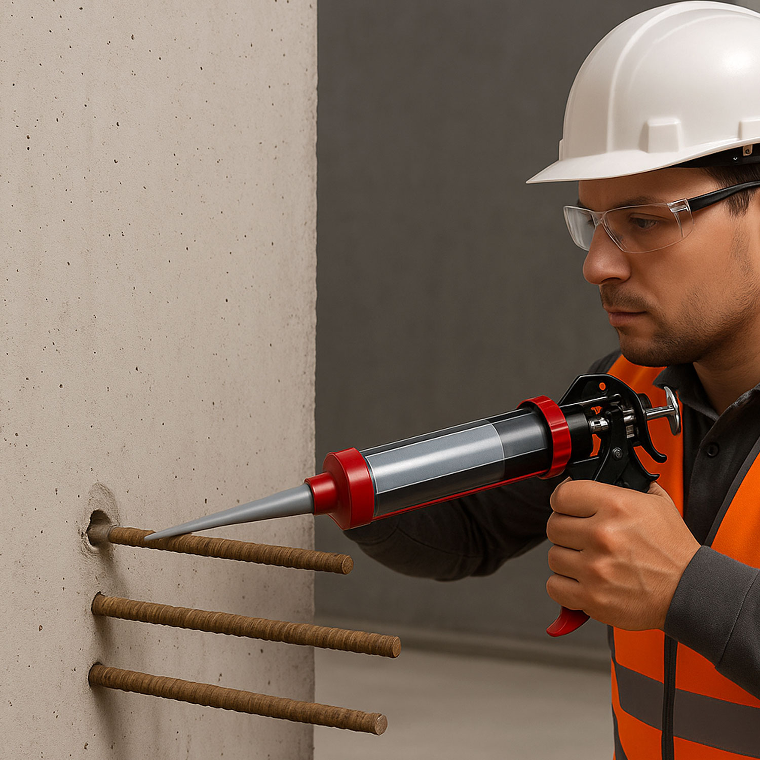 Polyester Bazlı Kimyasal Dübel 345 ml Profesyonel Ankraj Malzemesi Polyester Bazlı Kimyasal Dübel