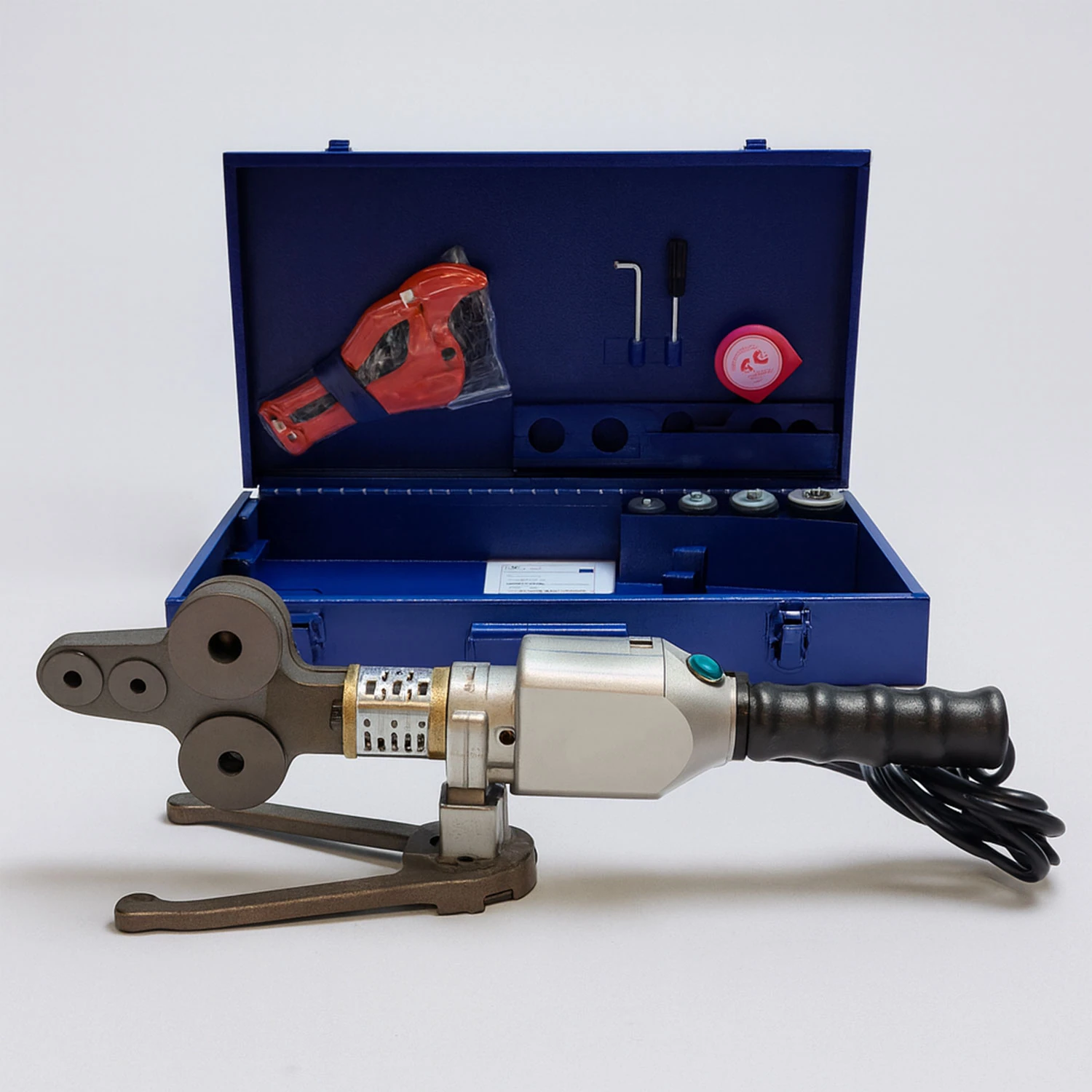 Profesyonel 1000 Watt Kaynak Makinesi Seti Termostatlı Isı Ayarlı Plastik Boru Kaynak Cihazı