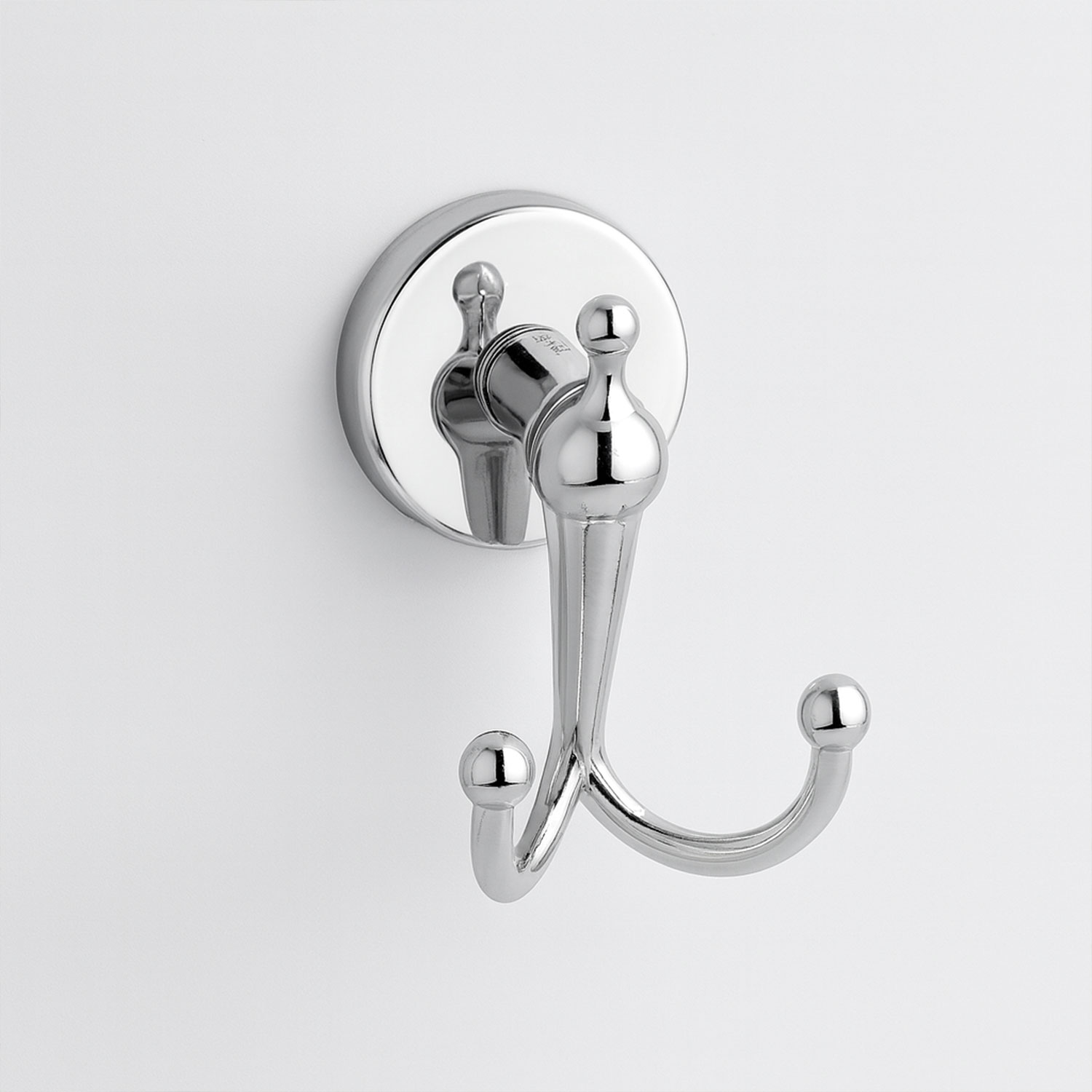 Dolce Krom Gümüş İkili Askılık Vidalı Paslanmaz Metal Duvar Askısı Banyo Wc Mutfak İçin Dayanıklı