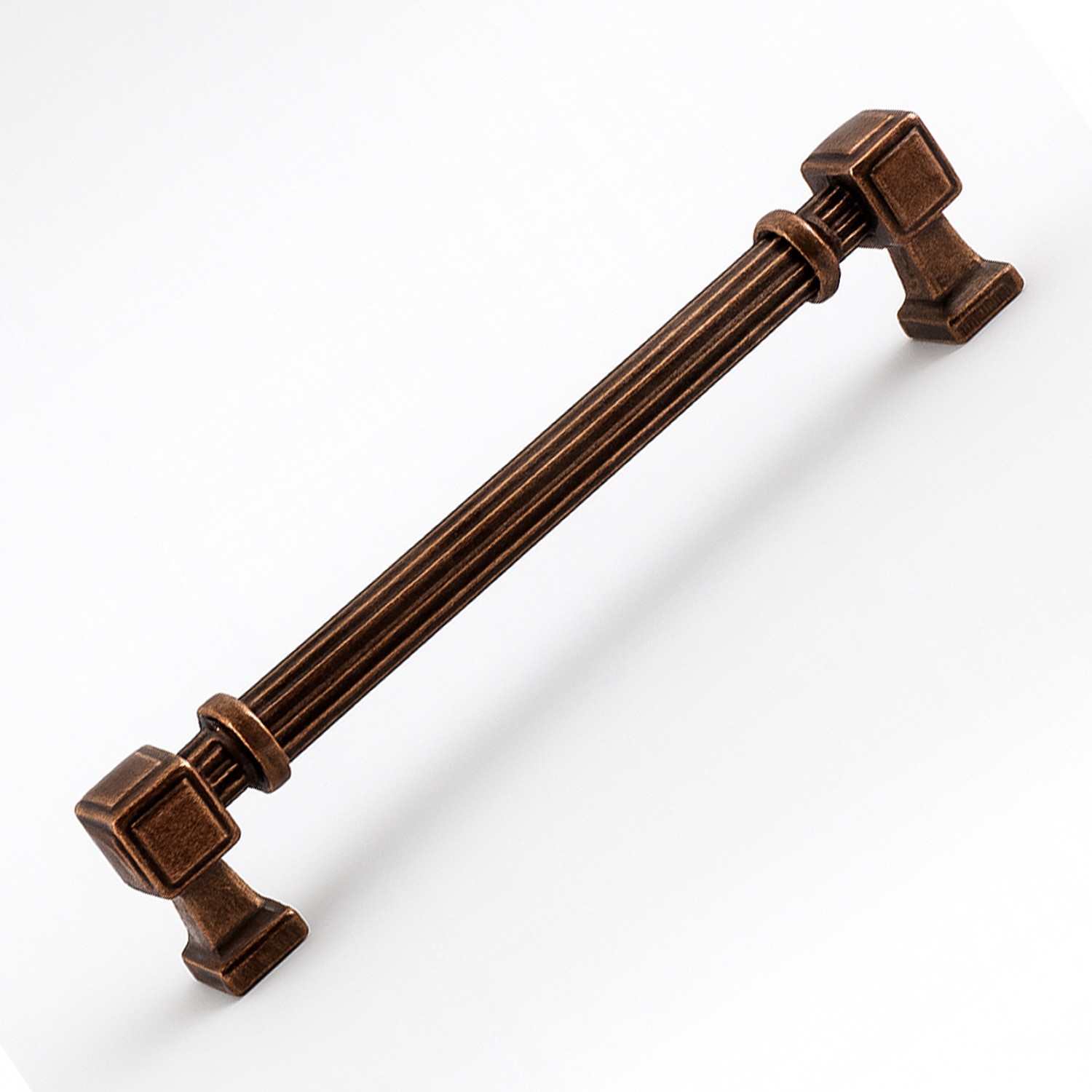 Çizgili Antik Bakır 224 mm 22.4 cm Metal Kulp Mobilya Çekmece Mutfak Dolabı Dolap Kulpları Lüks Kulb