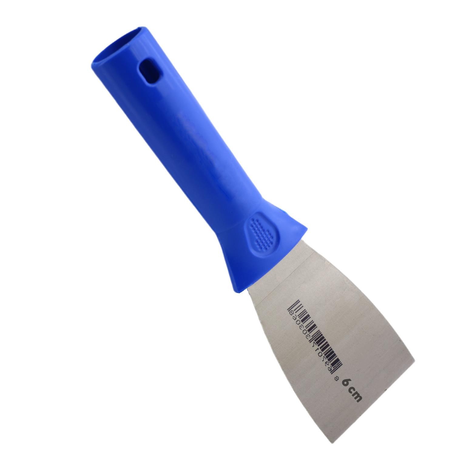 Plastik Saplı Metal Ispatula Macun Spatulası Temizlik Boya Sıva Kazıma Harç Karıştırma Spatula 6 cm