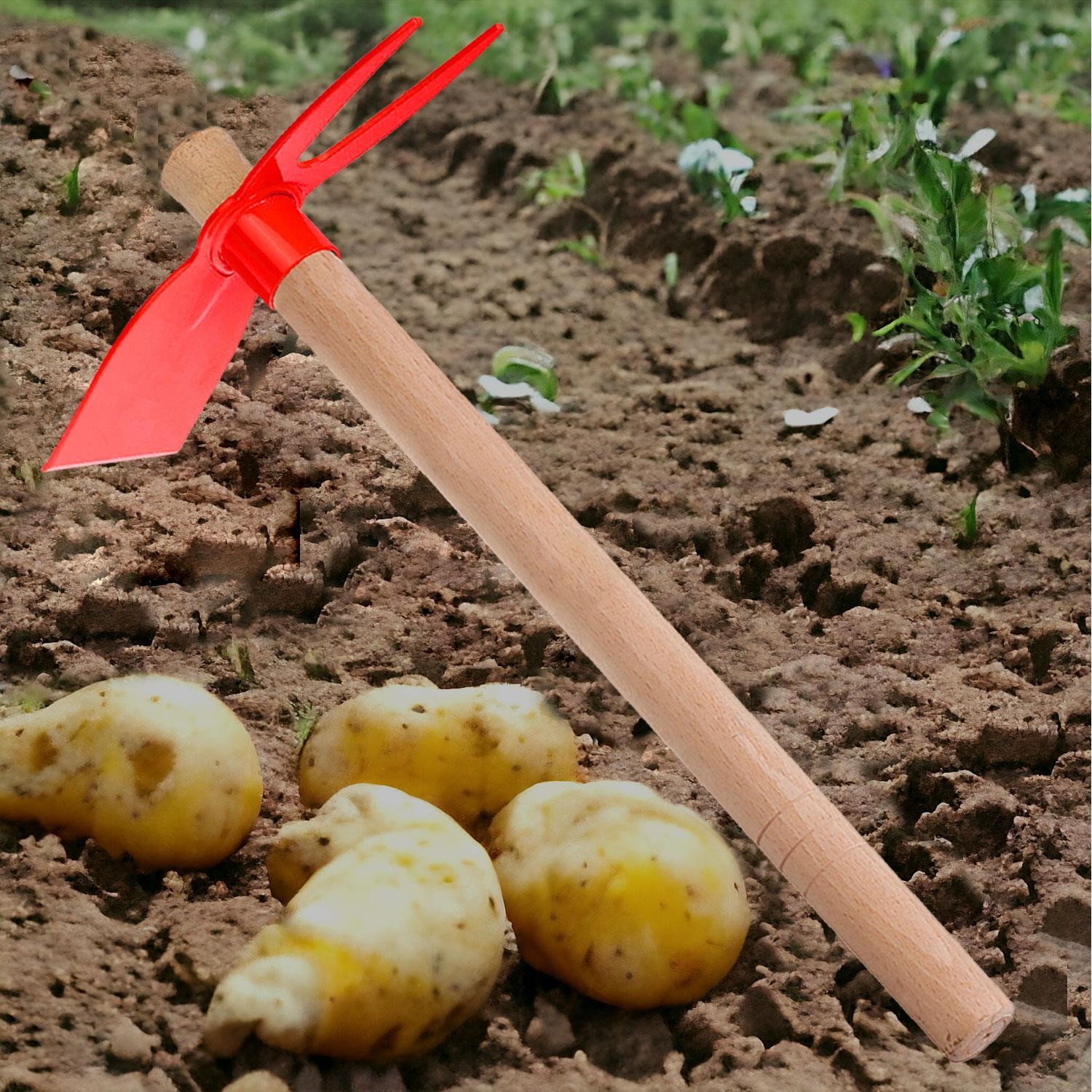 Eltos Saplı Çatal Çapa Bahçe El Çapası 40 cm