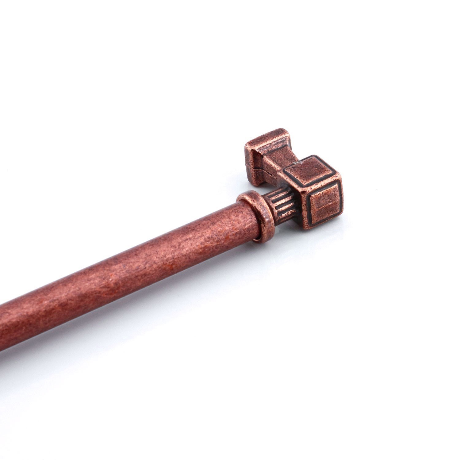 Talas Düz Antik Bakır Metal Kulp 160 mm 16 cm Mobilya Çekmece Mutfak Dolabı Dolap Kulpları Kulbu Kulpu