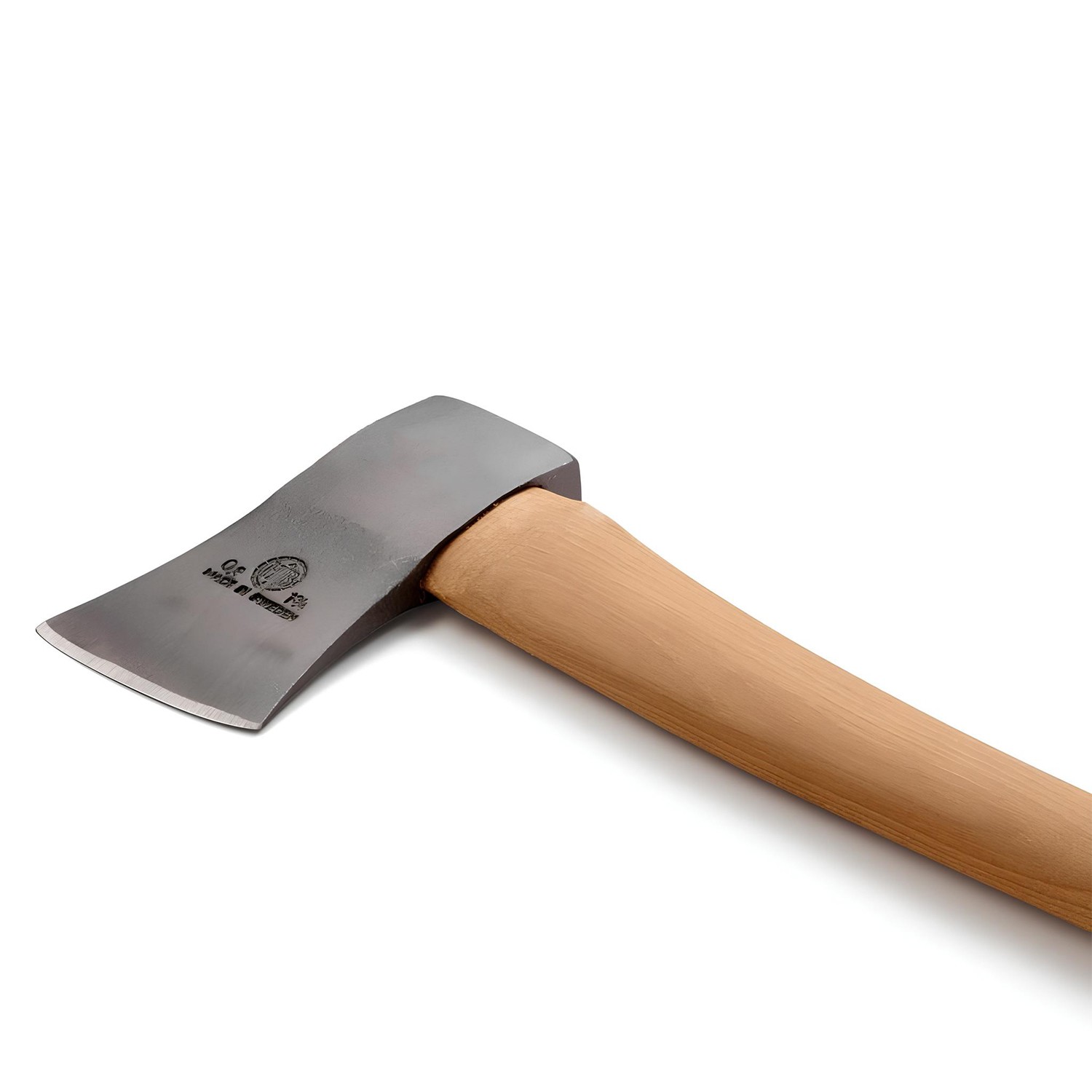 900 Gram 65 Cm El Yapımı İthal İsveç Karbon Çelik Yarma Odun Kesme Balta Ergonomik Sap Kamp Bahçe Av