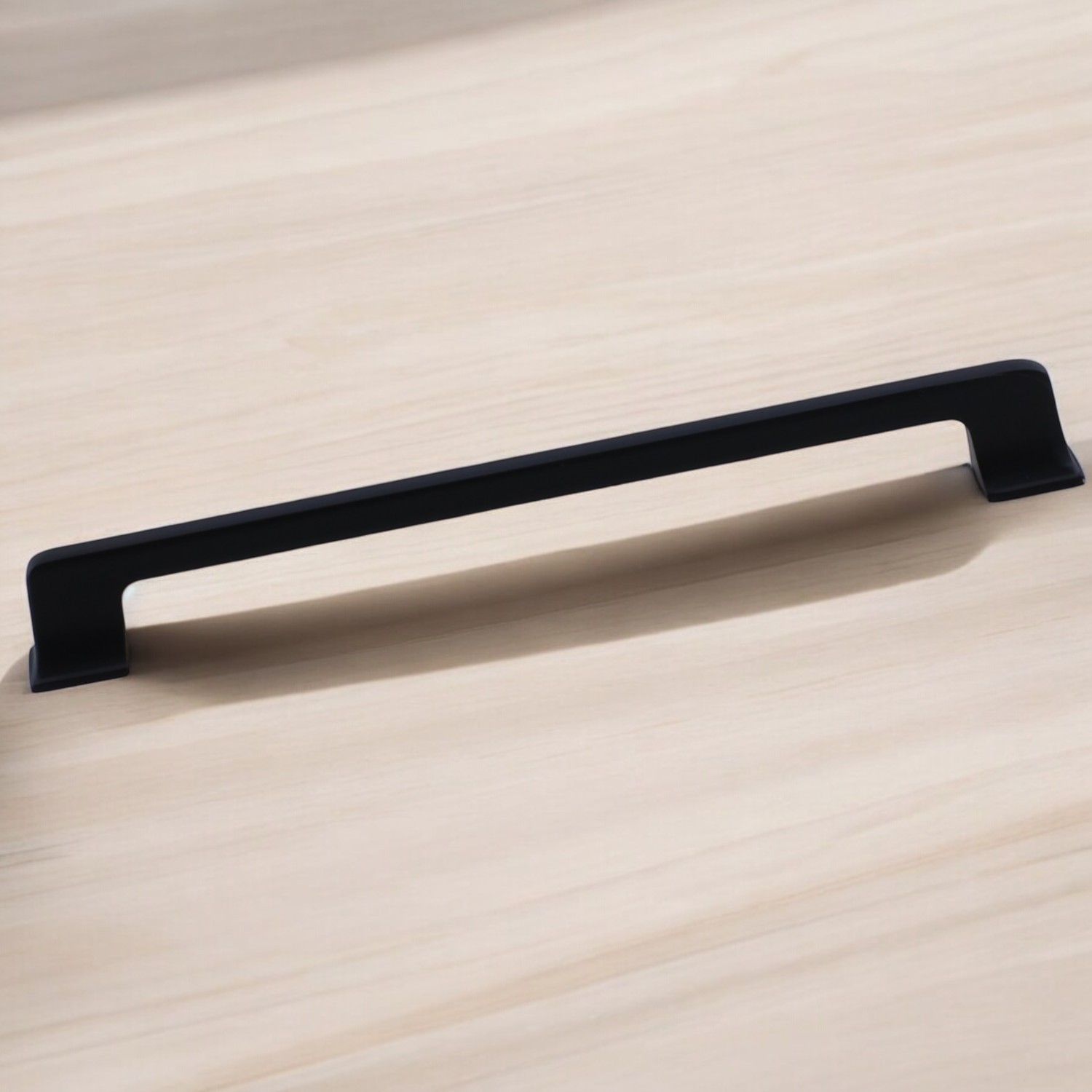 Gediz (320 mm - 32 cm) Mat Siyah Metal Mobilya Mutfak Çekmece Dolap Dolabı Kulbu Kulpu Kulpları