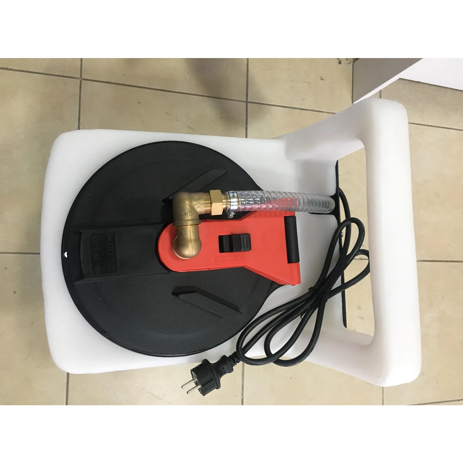 Elektrikli Tesisat Yıkama Pompası Su Basınç Basma Makinesi Tıkanıklık Açma Temizleme