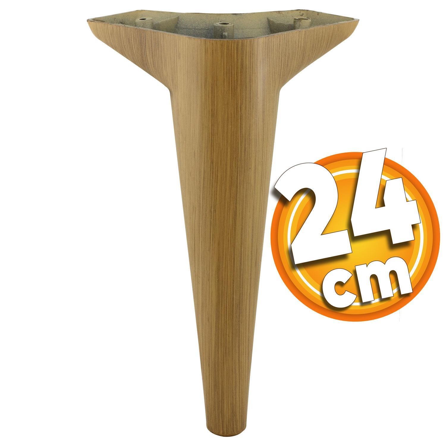 Aspen Lüks Mobilya Kanepe Koltuk Tv Ünitesi Konsol Ayağı Ayakları 24 Cm Açık Ceviz Ayak (4 ADET)
