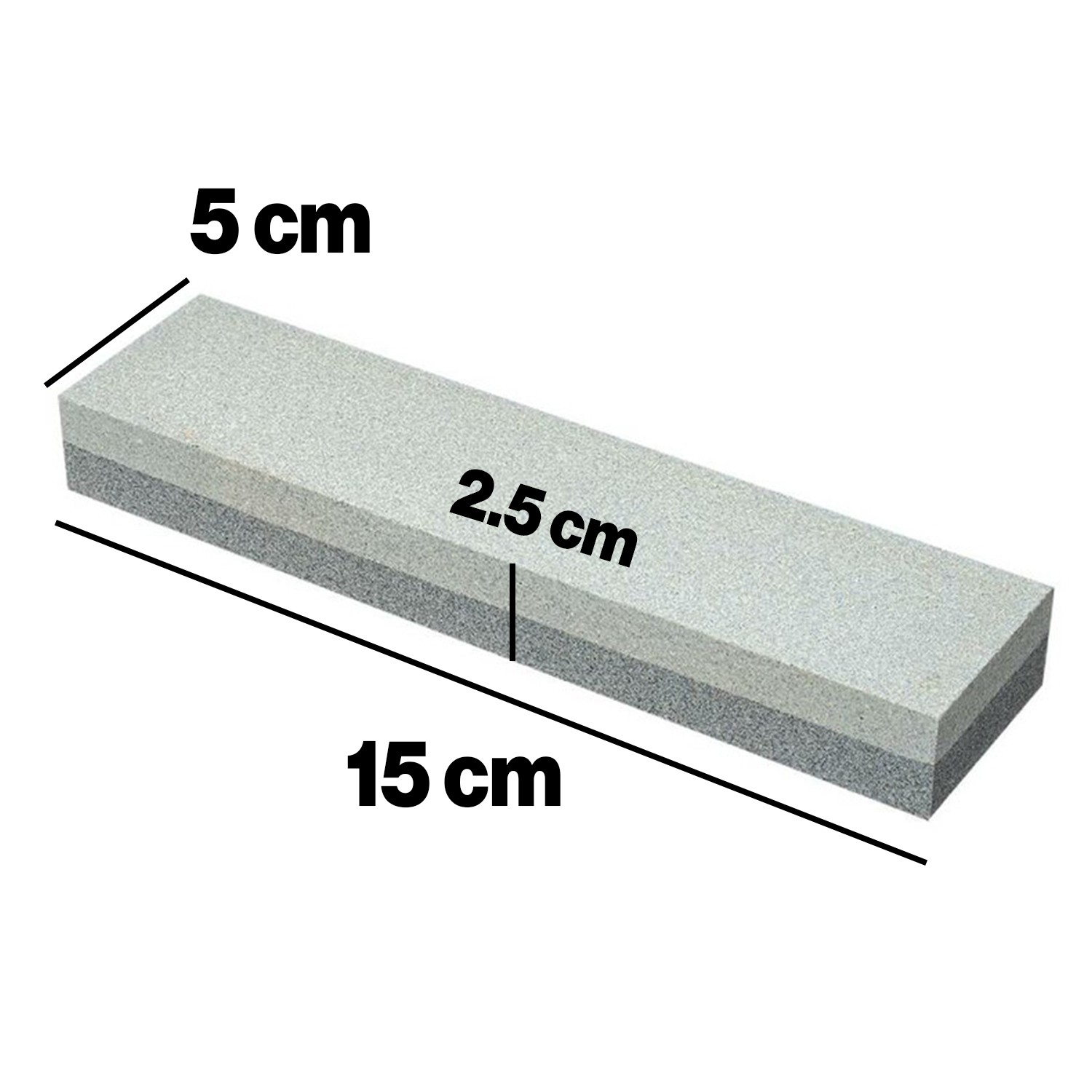 Bıçak Bileme Taşı 15 cm Balta Testere Nacak Satır Keskinleştirme Girit Taş Bileyleme