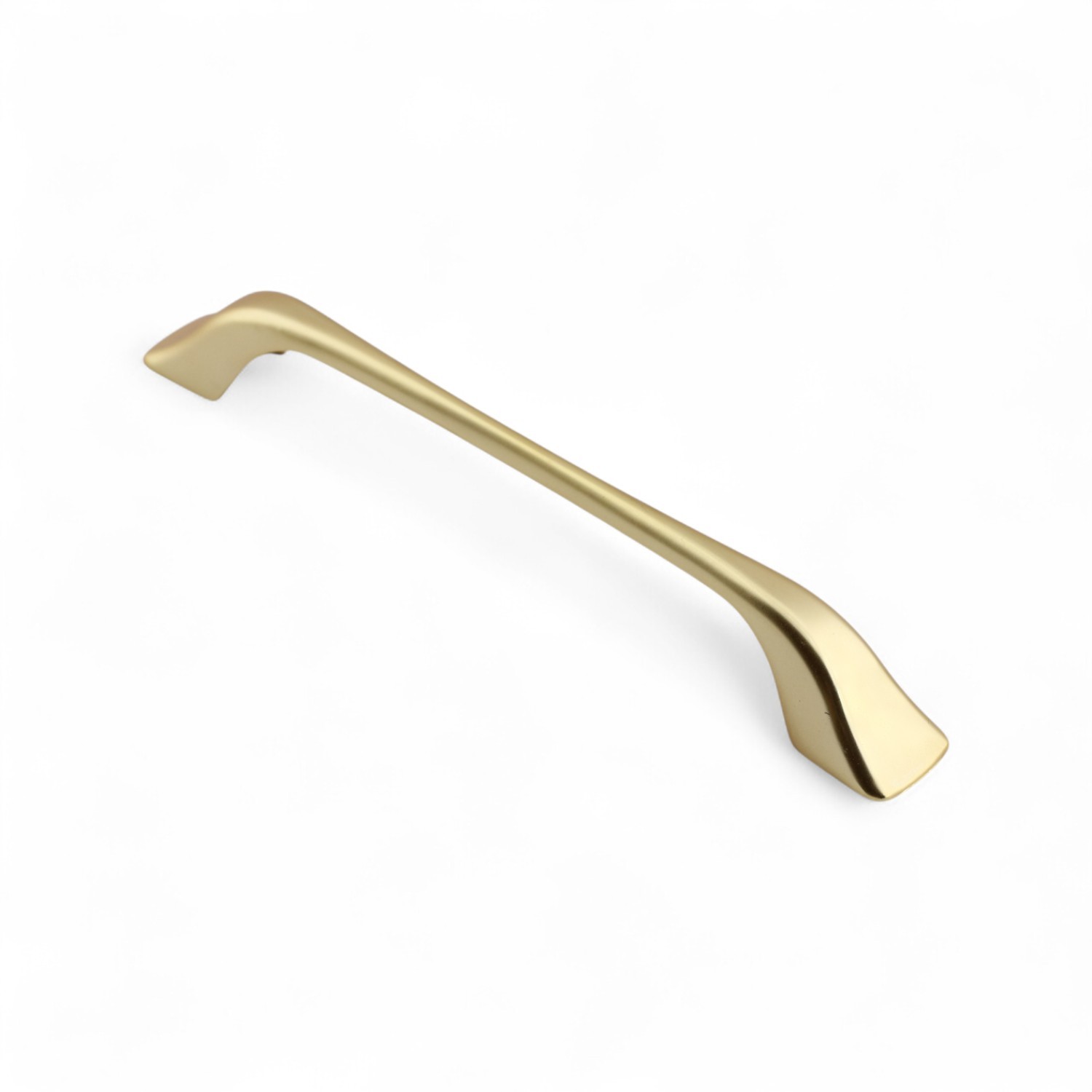 Ovit Metal Mat Altın Gold Kulp 160 mm Mobilya Çekmece Mutfak Dolabı Dolap Kapak Kulpları Kulb