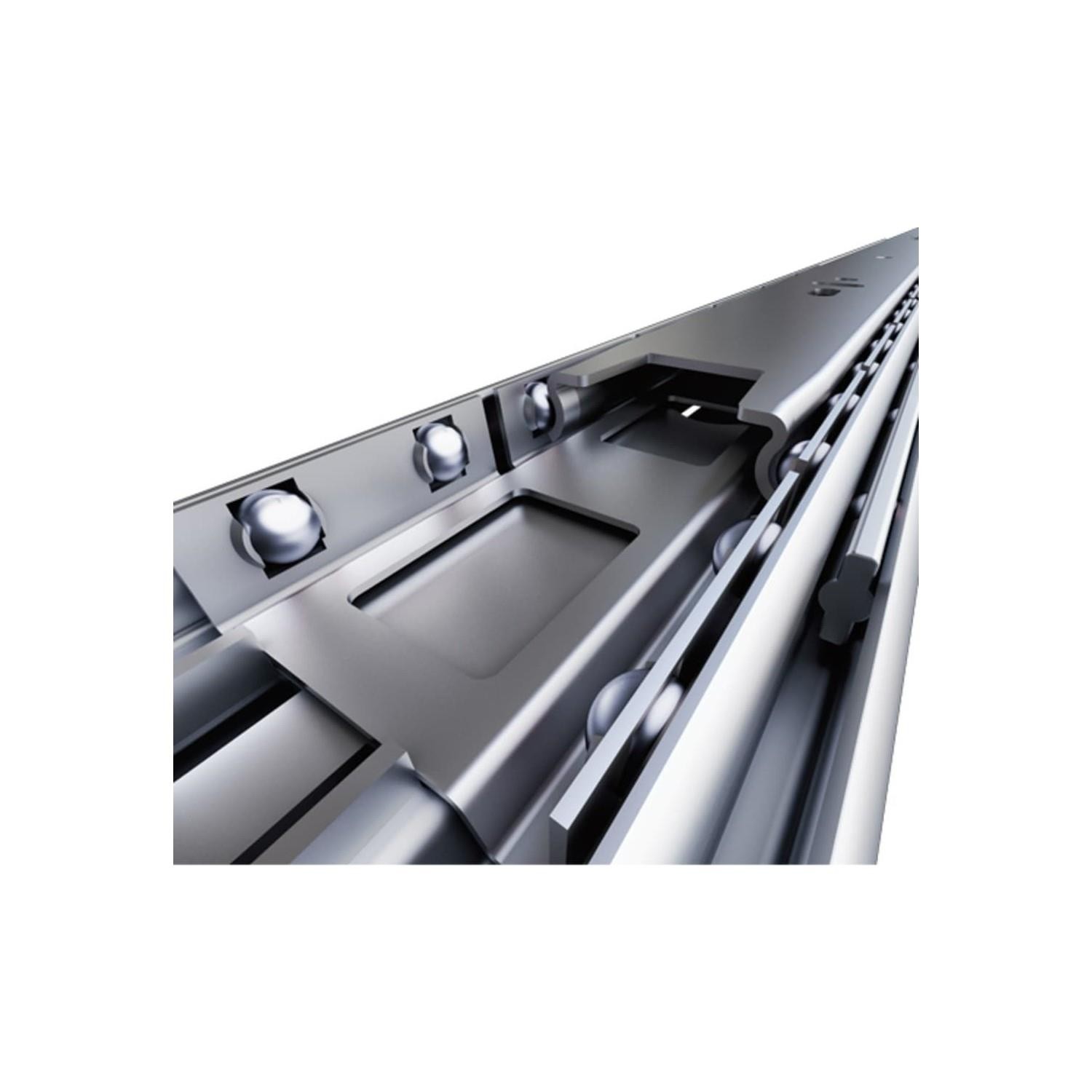 Samet 45x500 mm Teleskopik Mobilya Çekmece Rayı