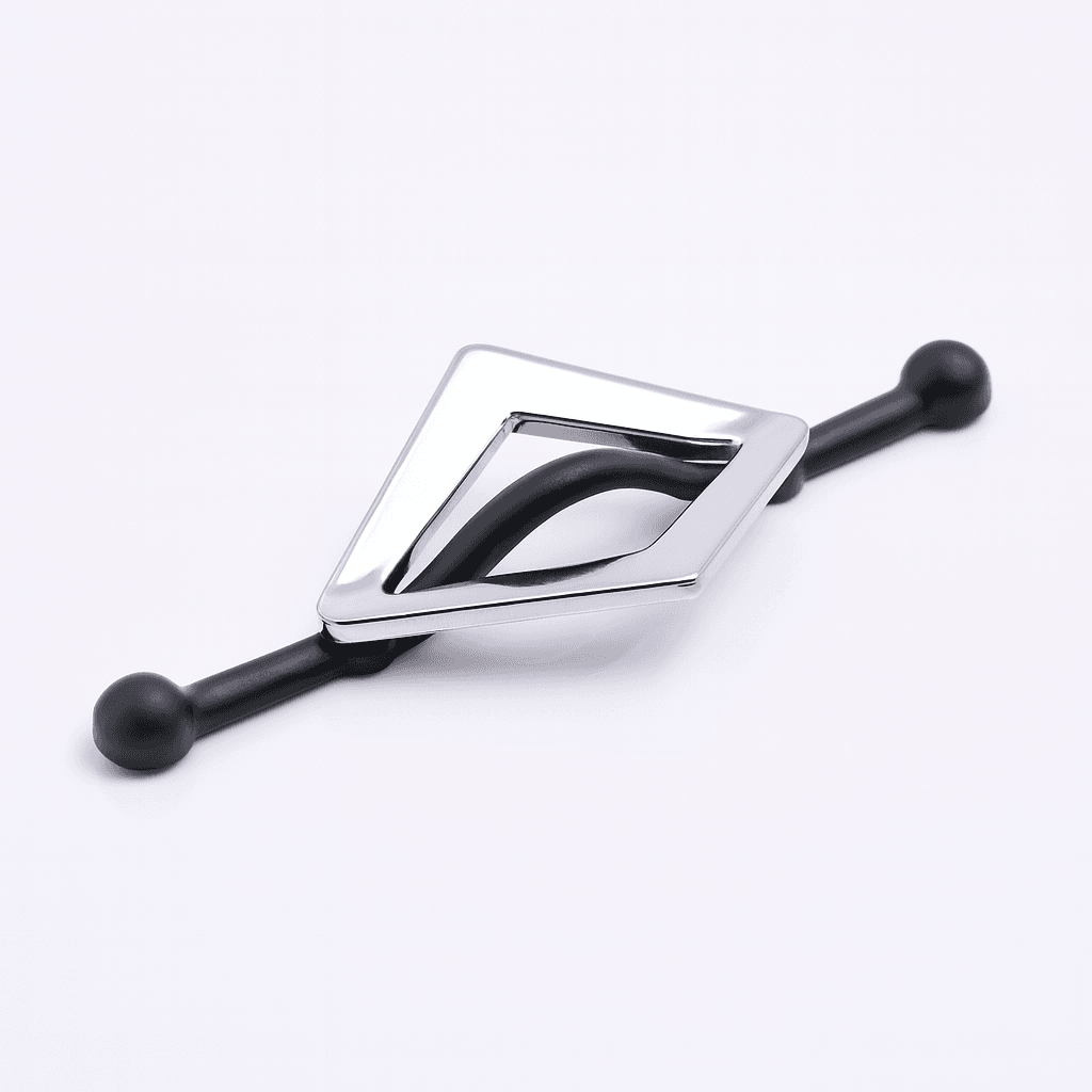 Gümüş Krom Metal Kulp 96 mm Dekoratif Dolap ve Çekmece Kapak Kolu Lüx Mobilya Kulpları Dekoratif