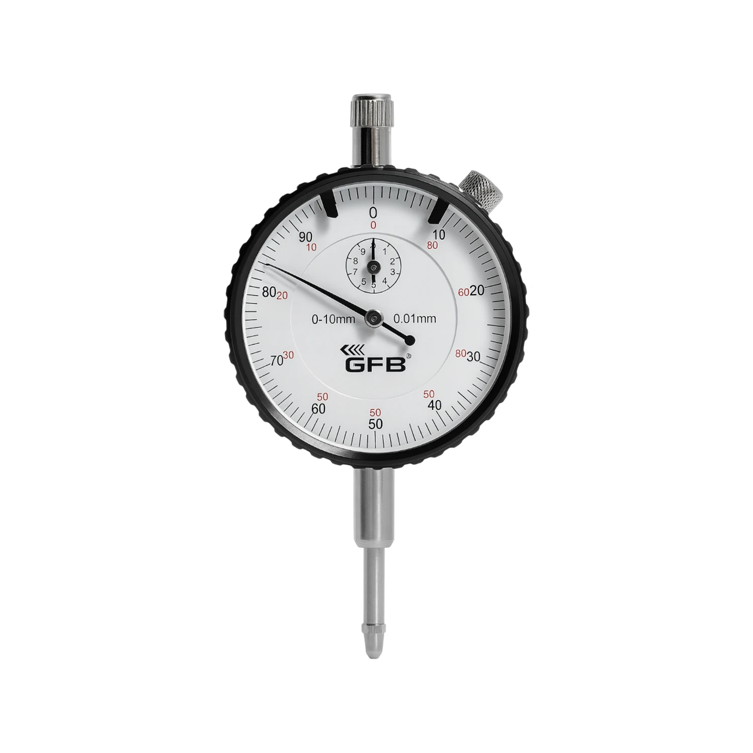 Mekanik Analog İbreli Kulaklı Komparatör Saati 0.1 mm-10 mm Mekanik Kadranlı Çevrimli Ölçüm Ayaksız