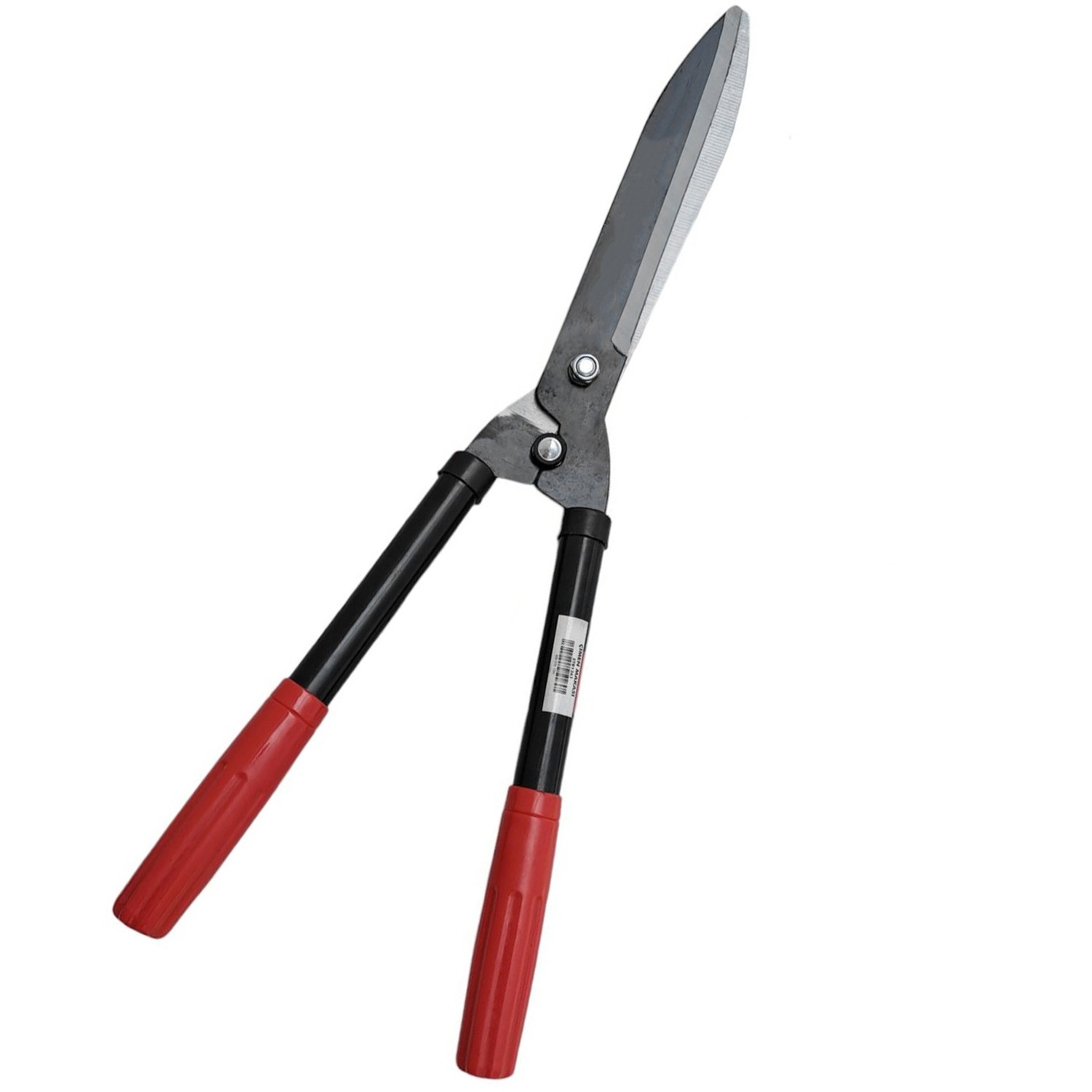 Plastik Saplı Eğri Çim Budama Makası Çalı Çimen Biçme Kesme Makas 50 cm Keskin Metal Bıçkı 1 Adet