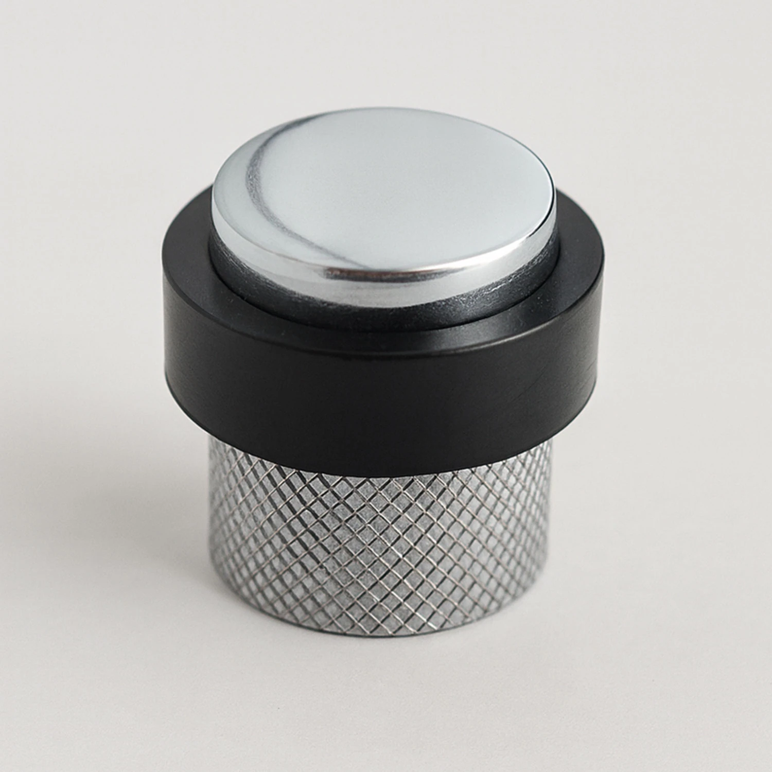 Metal Krom Tırtıklı Kapı Tamponu Kapı Çarpmasını Önleyen Duvar Koruyucu Dayanıklı Kapı Stoperi