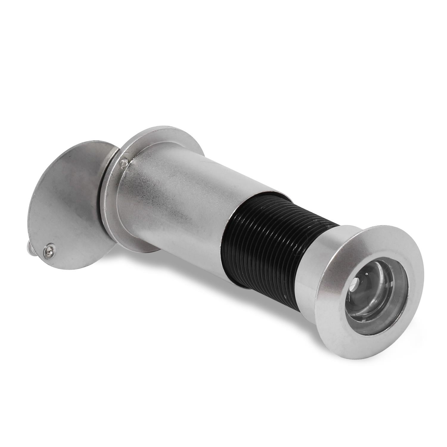 Kapaklı Kapı Dürbünü Çelik Kapı Krom Saten 60-90 mm Ayarlanabilir