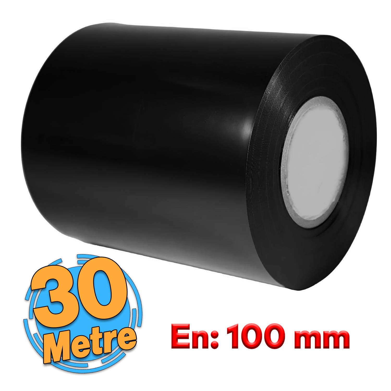 Antikorozyon Bandı Metal Boru Pas Önleme İzolasyon Sarma Bant 100 mm x 30 Metre 1 Adet