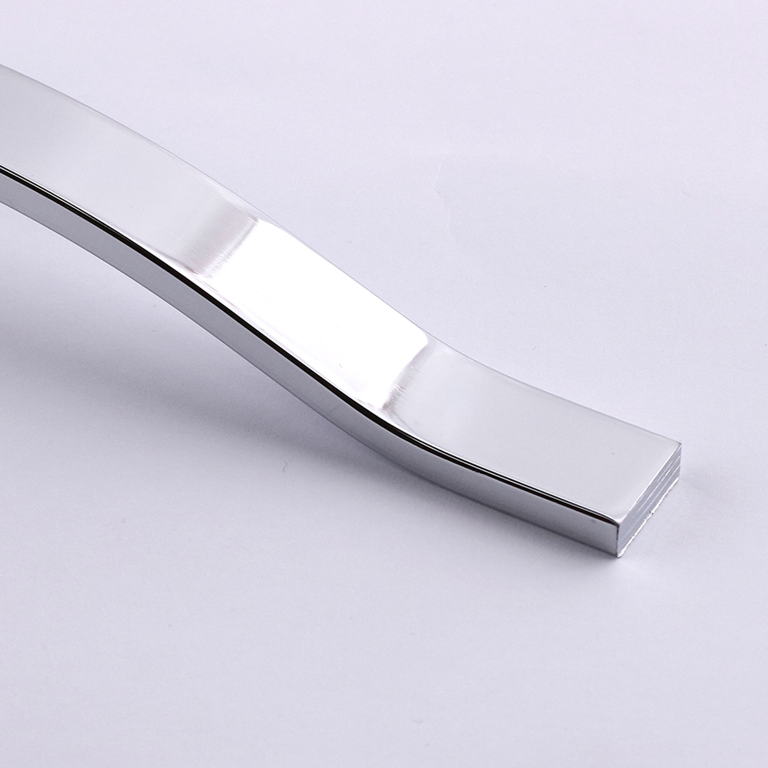 Sümbül Kulp 256 mm Krom Gümüş Renk Metal Mobilya Çekmece Dolap Kapak Kulpu Modern Mutfak Kulpları