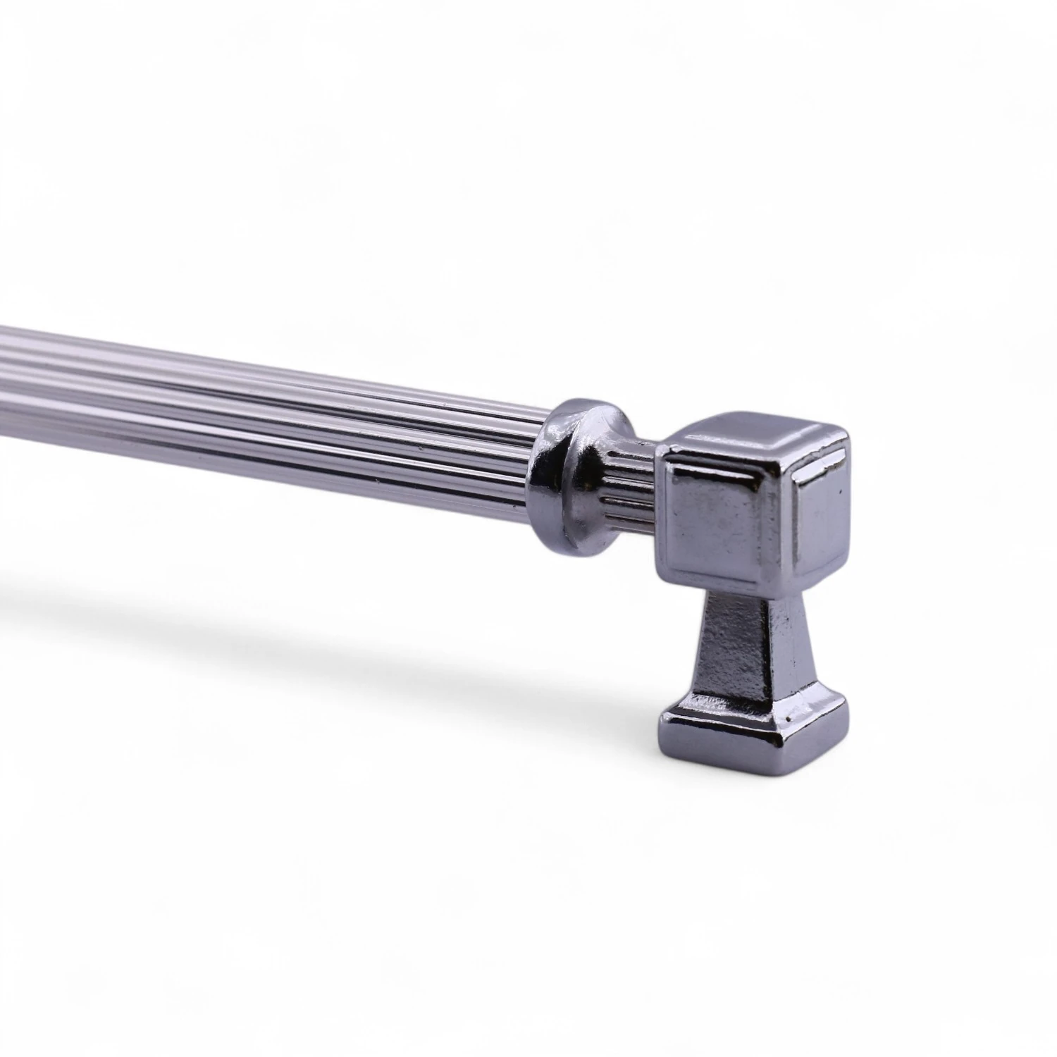Talas 128 mm Çizgili Krom Renk Metal Kulp Mobilya Çekmece Mutfak Dolabı Dolap Kulpları Kulb 22.4 cm