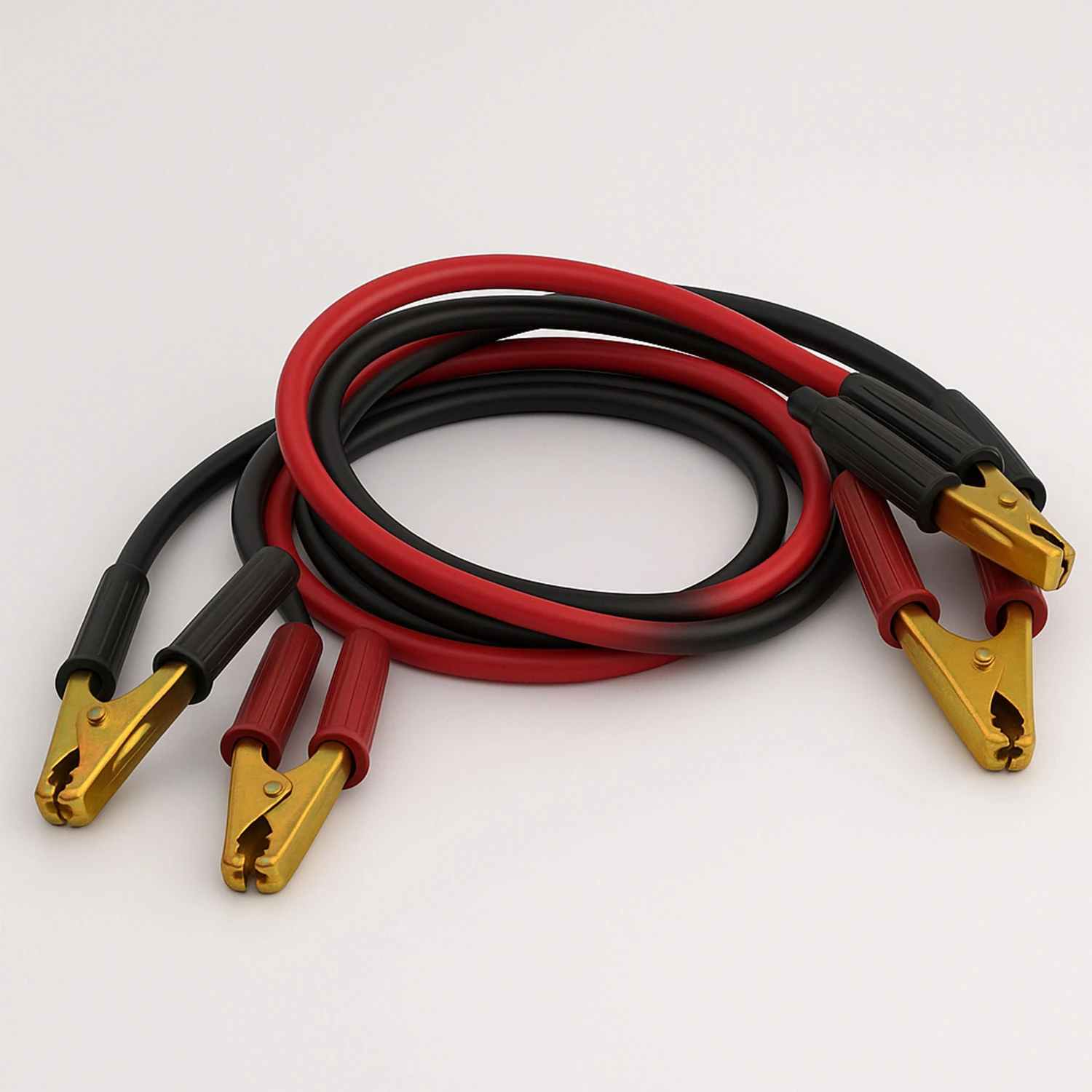 Akü Takviye Kablosu 1200 Amper 2.3 Metre Kalın Telli Güçlü Araç Akü Yardım Başlatma Kablosu