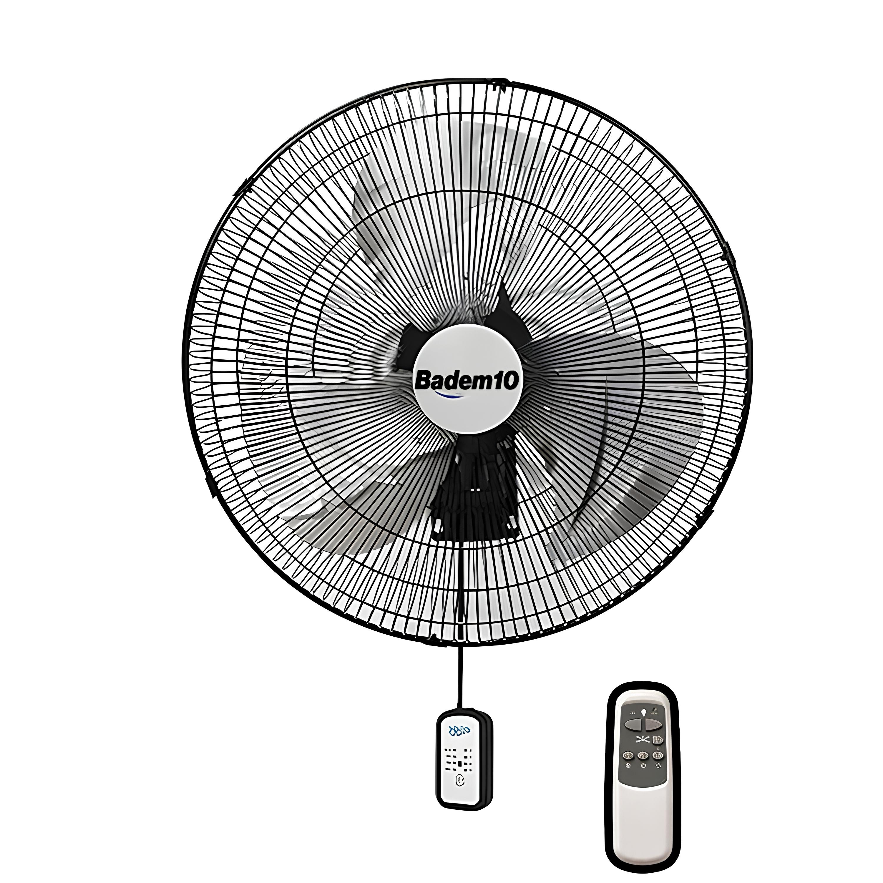 Sanayi Tipi Kumandalı 50 cm 130 W Duvar Vantilatörü Endüstriyel Sessiz Duvara Monte Fan