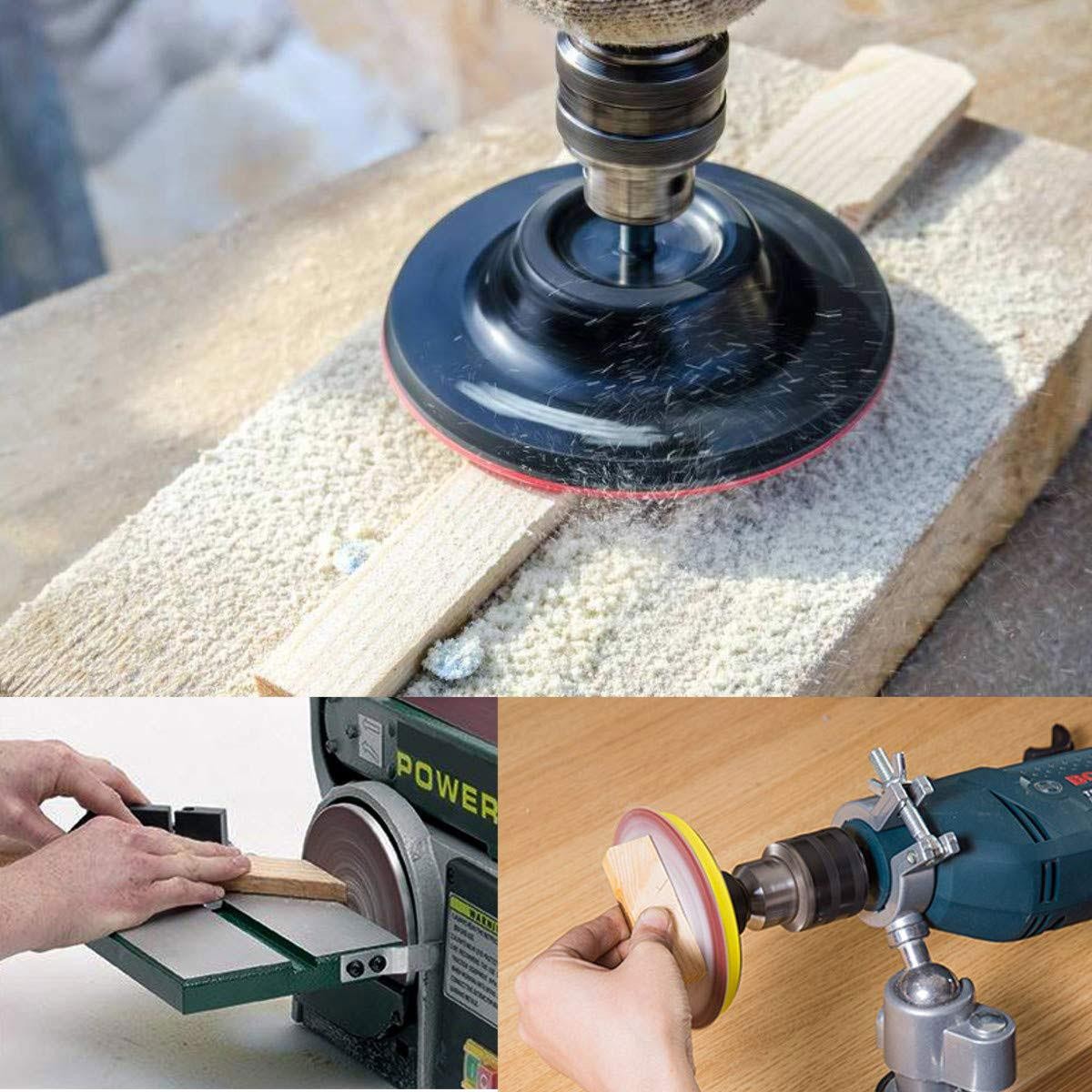 42 PARÇA 115 Mm Cırt Zımpara Seti + Matkap Aparatı