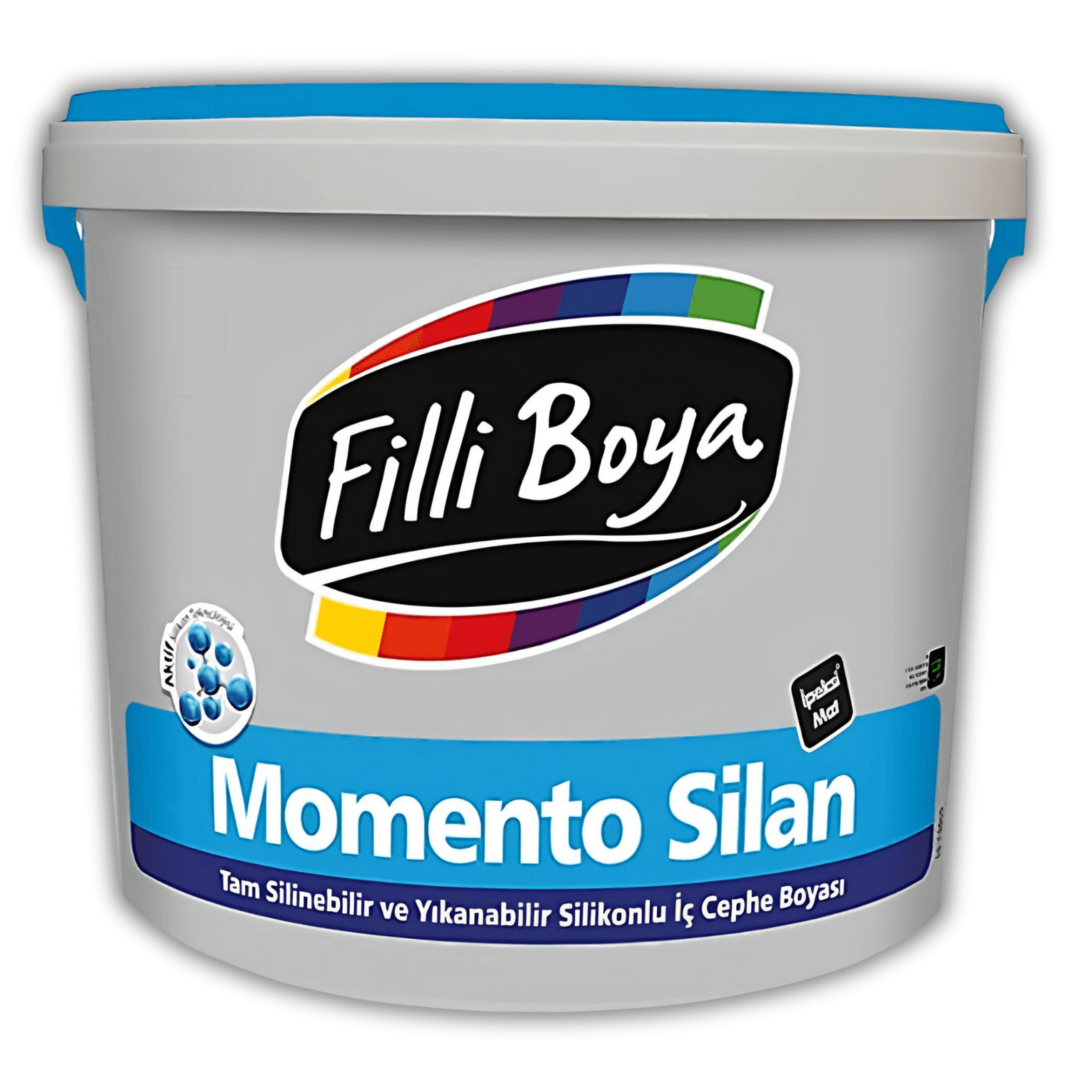 Filli Boya Momento Silan 15 Litre Lt RG1 Silinebilir Yıkanabilir Silikonlu İç Çephe Boyası Baz 1