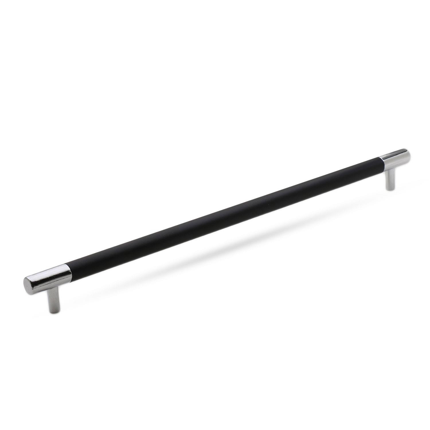Hitit Mobilya Çekmece Mutfak Dolap Dolabı Kulpu Kulpları Kulbu 288 Mm Mat Siyah Krom Metal Kulp