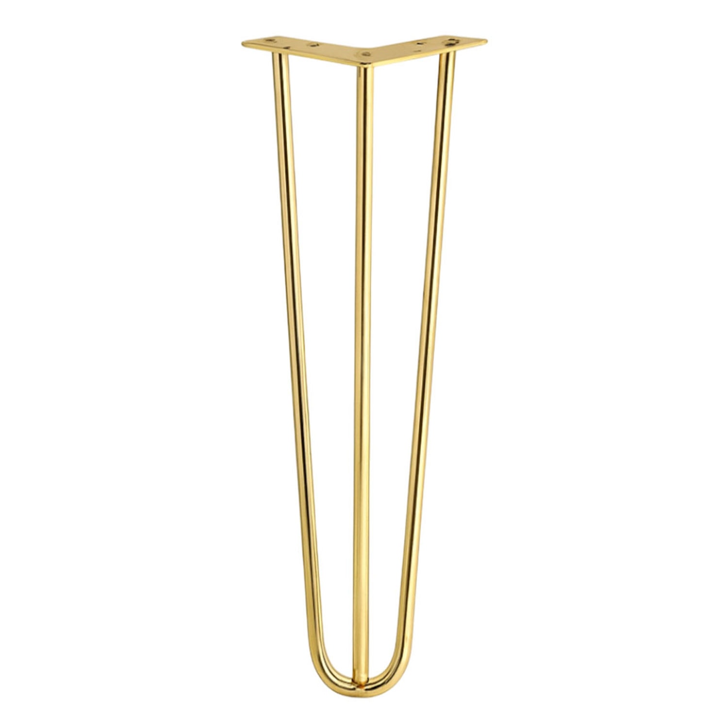 Martı 71 cm Gold Altın Metal Masa ve Sehpa Ayağı Tekli Dayanıklı Mobilya Yükseltici Destek Modeli