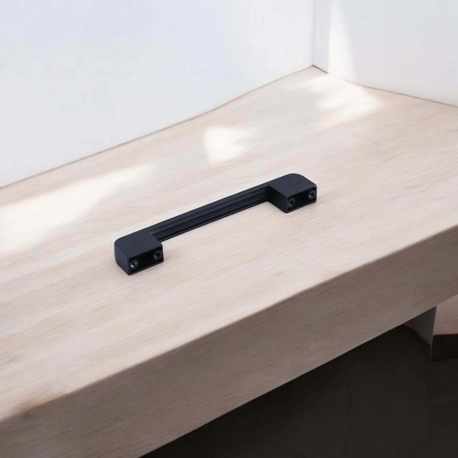10 Adet Radus Siyah Metal Kulp 96 mm - 9.6 cm Mobilya Çekmece Mutfak Dolabı Dolap Kulpları Kulbu Kulpu