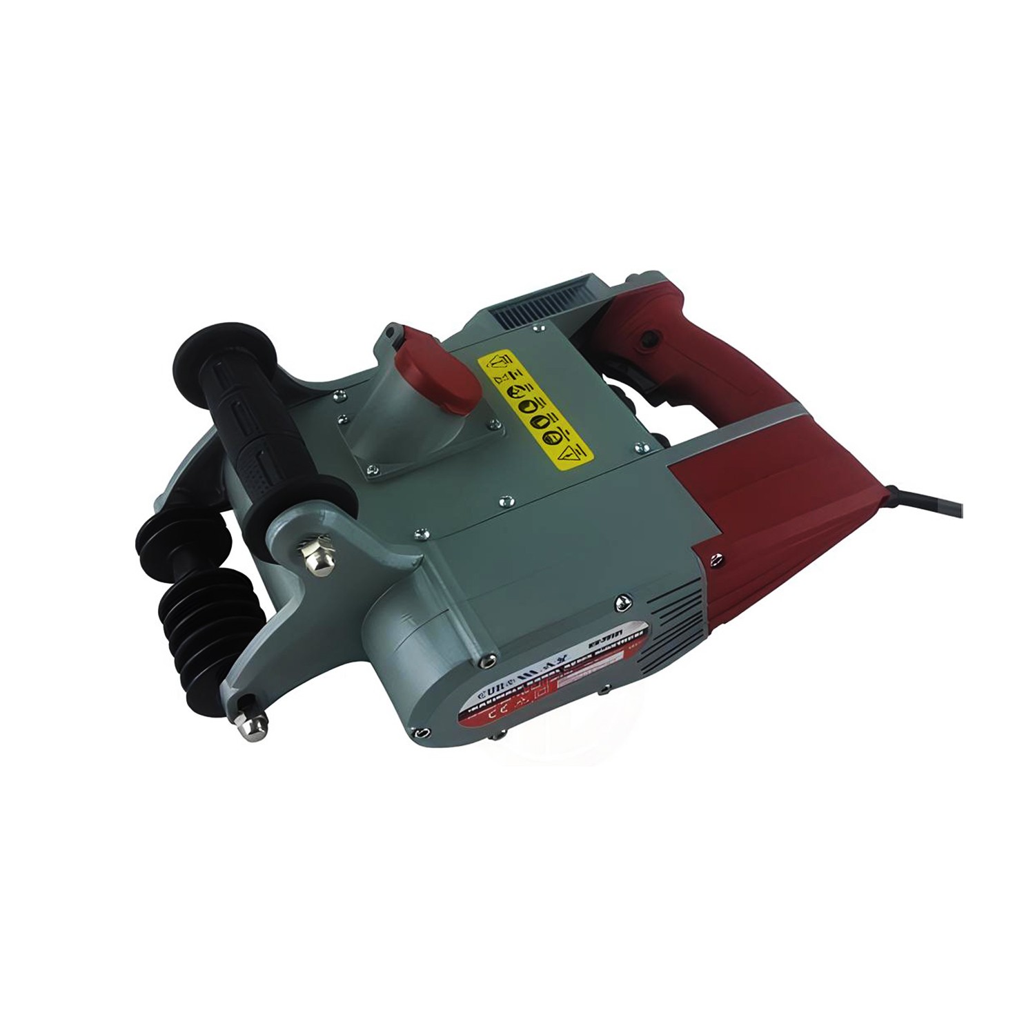 Elektrikli EX-75121 Kazımalı Tozsuz Duvar Kanal Açma Kesme Makinesi 1450 W Beton Kesici 1800 Devir
