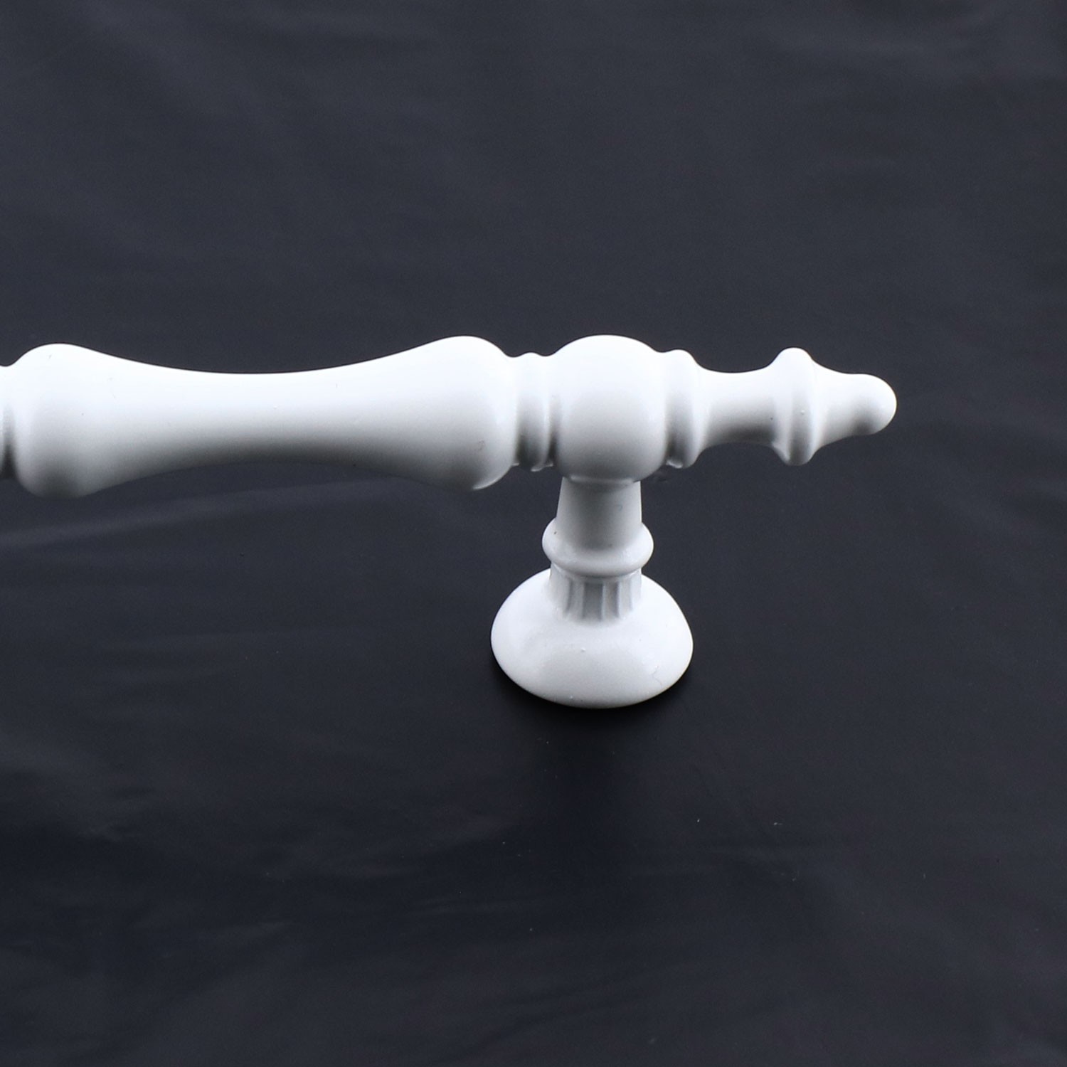 Nilay Beyaz Metal Kulp 96 mm -9.6 cm Mobilya Çekmece Mutfak Dolabı Dolap Kulpları Kulbu Kulpu Beyaz