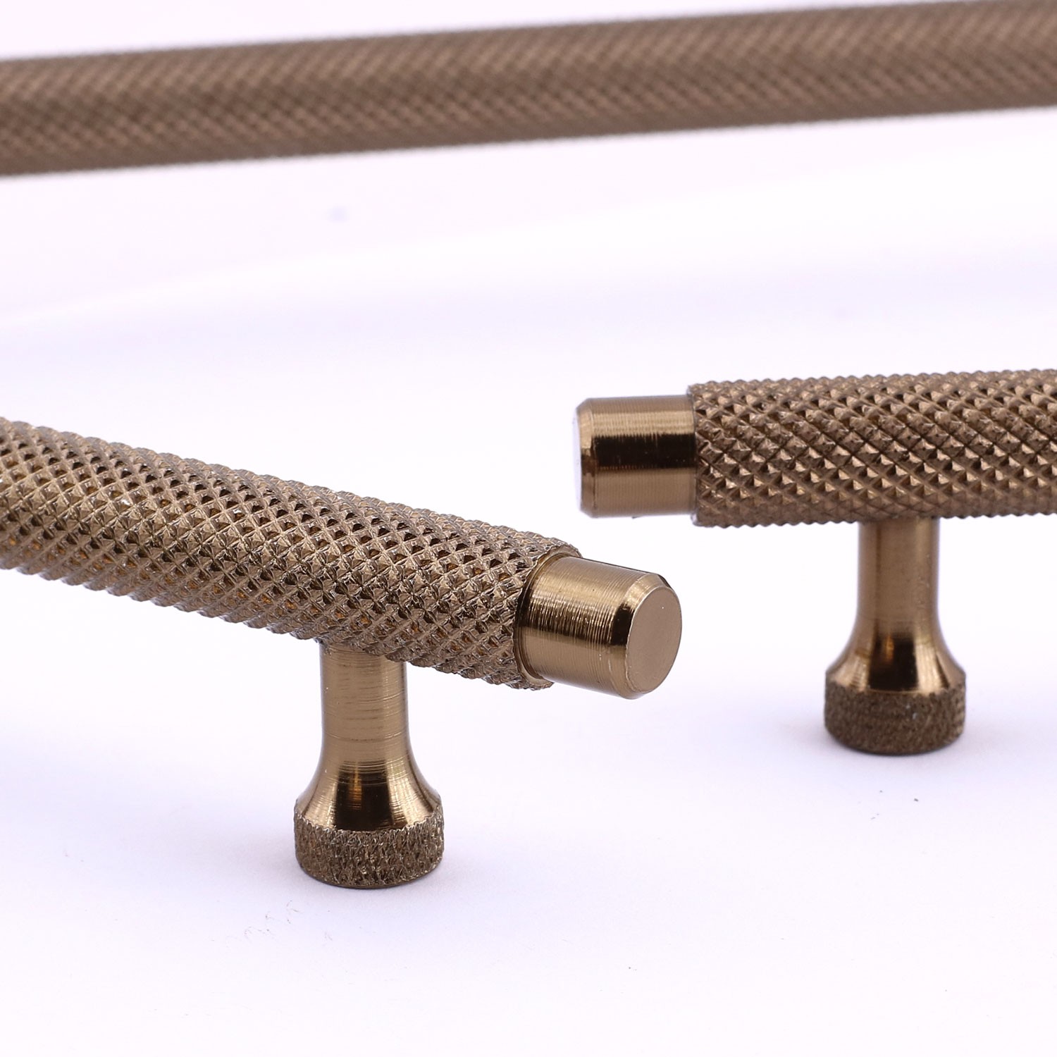 Martin Bronz Metal Kulp 224 mm Mobilya Çekmece Mutfak Dolabı Dolap Modern Kapak Kulpları Grip Desen