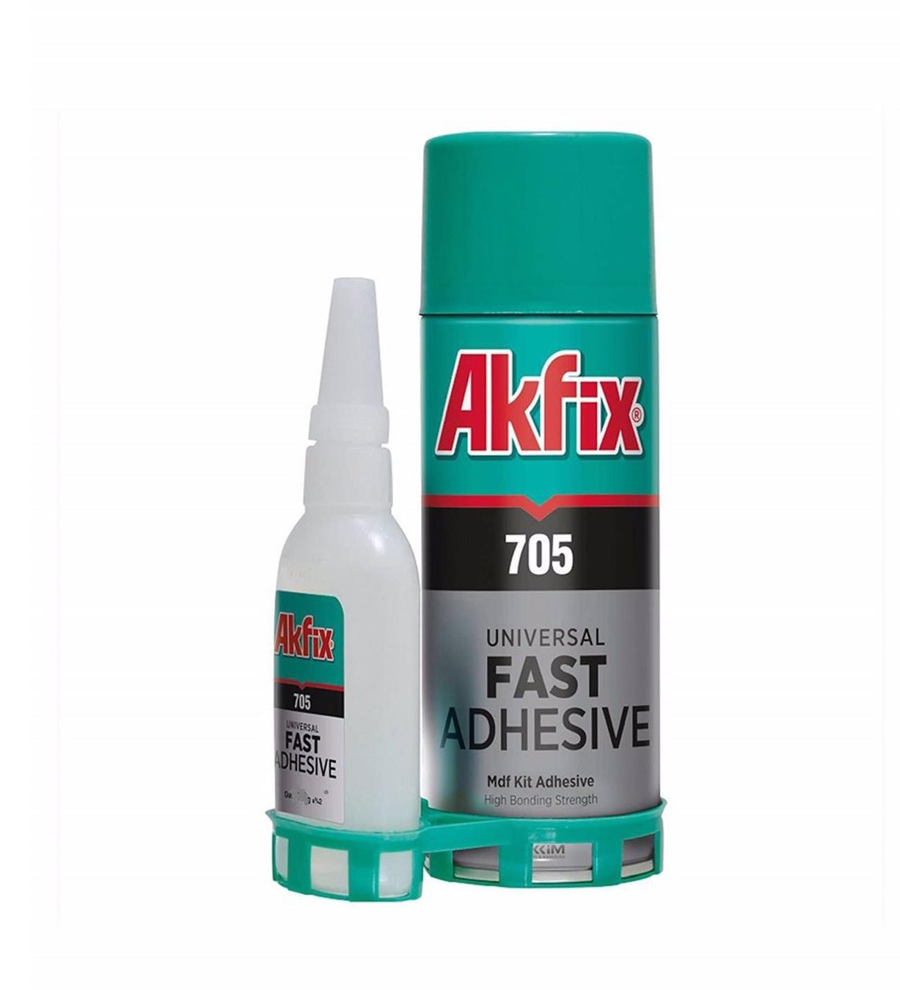 Akfix 705 Profesyonel Hızlı Yapıştırıcı Japon 400 mL 100 gr