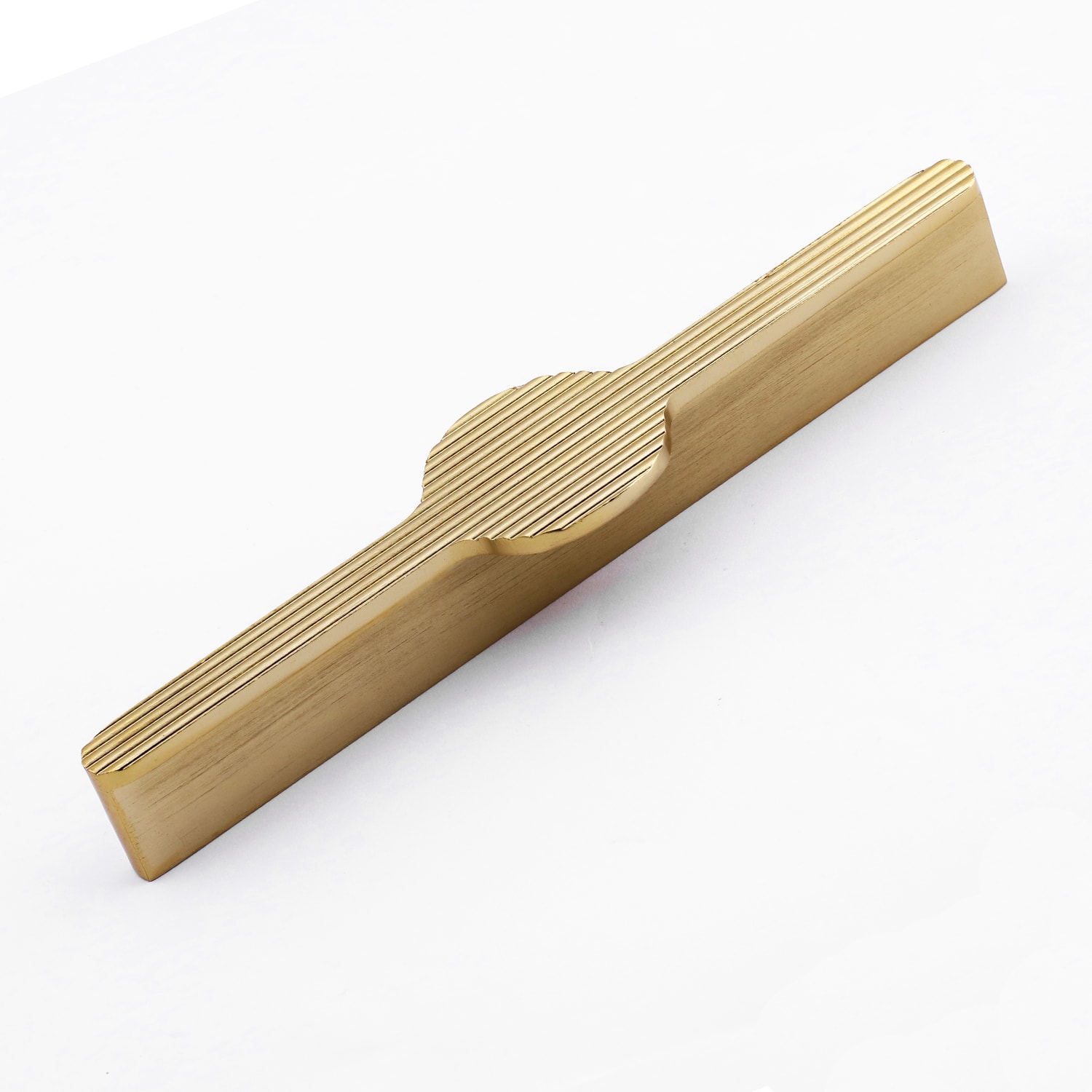 Saral Çizgili Mat Altın Metal Kulp 160 mm 16 cm Mobilya Çekmece Mutfak Dolabı Dolap Kapak Kulpları