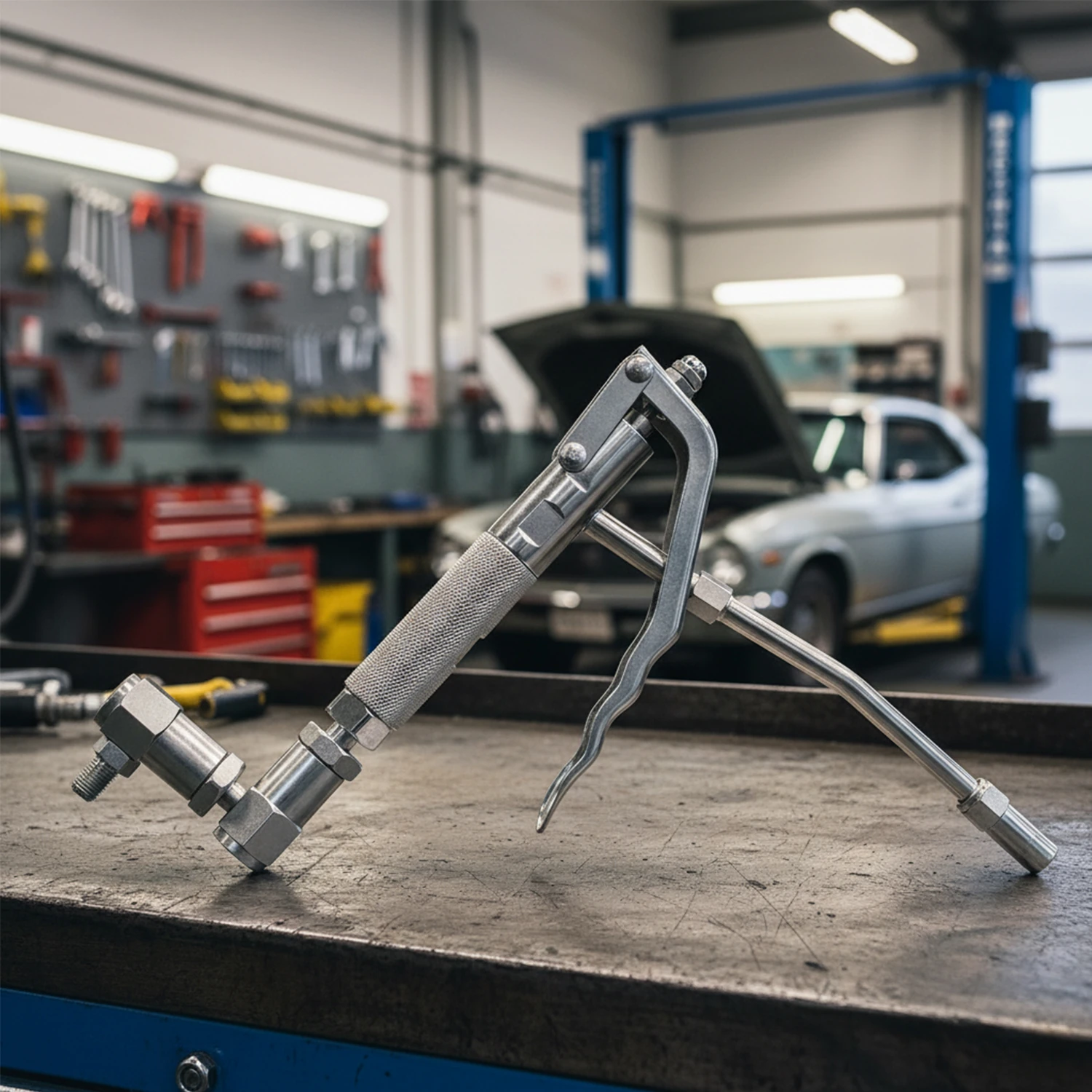 MTGT20 Metal Pnömatik Z Mafsallı Döner Eklemli Gres Tabancası