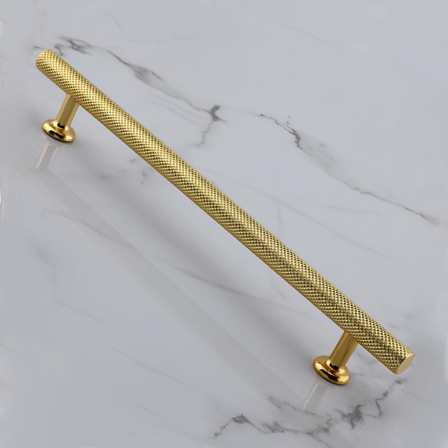 Doruk Kulp 192 mm Altın Gold Metal Mobilya Çekmece Mutfak Dolabı Dolap Kulpları Kapak Kulpu Kulbu