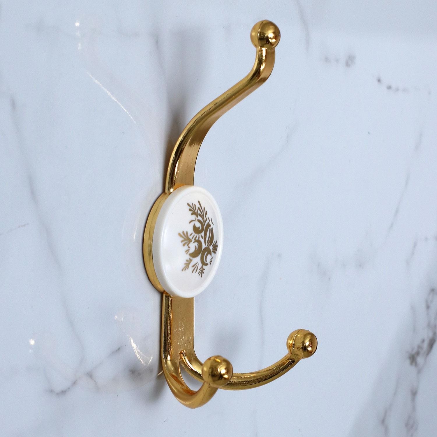 5 Adet Gold Altın Askı Dolap Askılık Askılığı Banyo Mutfak Askısı Duvar Kapı Elbise Kıyafet Vestiyer