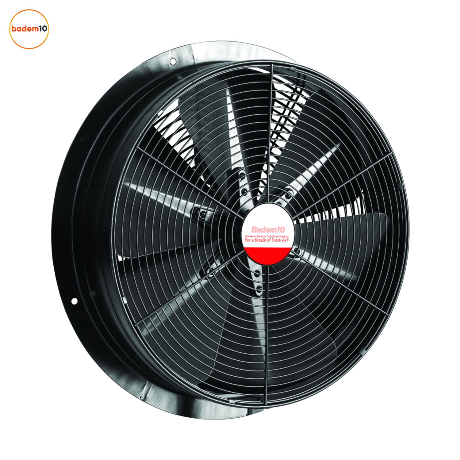 Havalandırma Aspiratörü Fanı 160 W Kirli Hava Kötü Koku Tahliye Metal Fan Vantilatör 350 mm