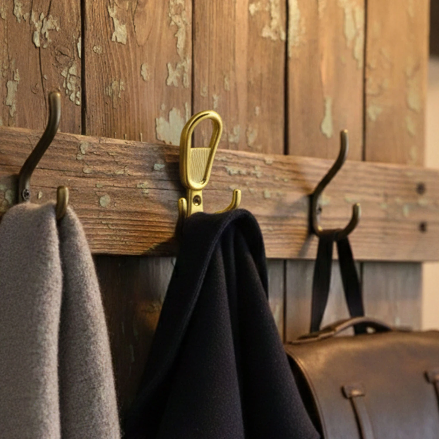 Yunus Gold Altın Askı Askılık Duvar Vidalı Çanta Elbise Asma Portmanto Vestiyer Banyo Mutfak Askısı