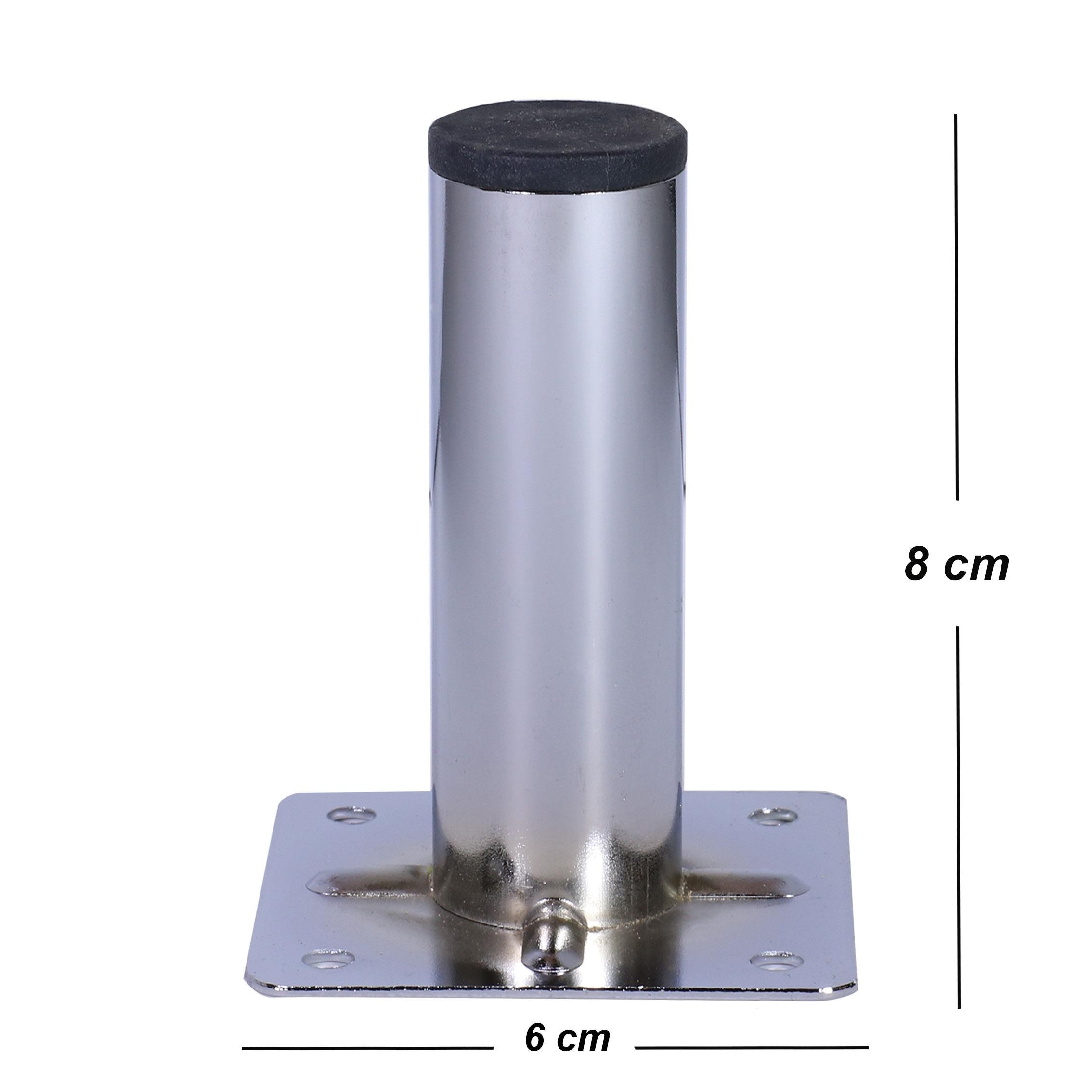 Nobel Mobilya Masa Sehpa Ayağı Metal Ayak 8 Cm