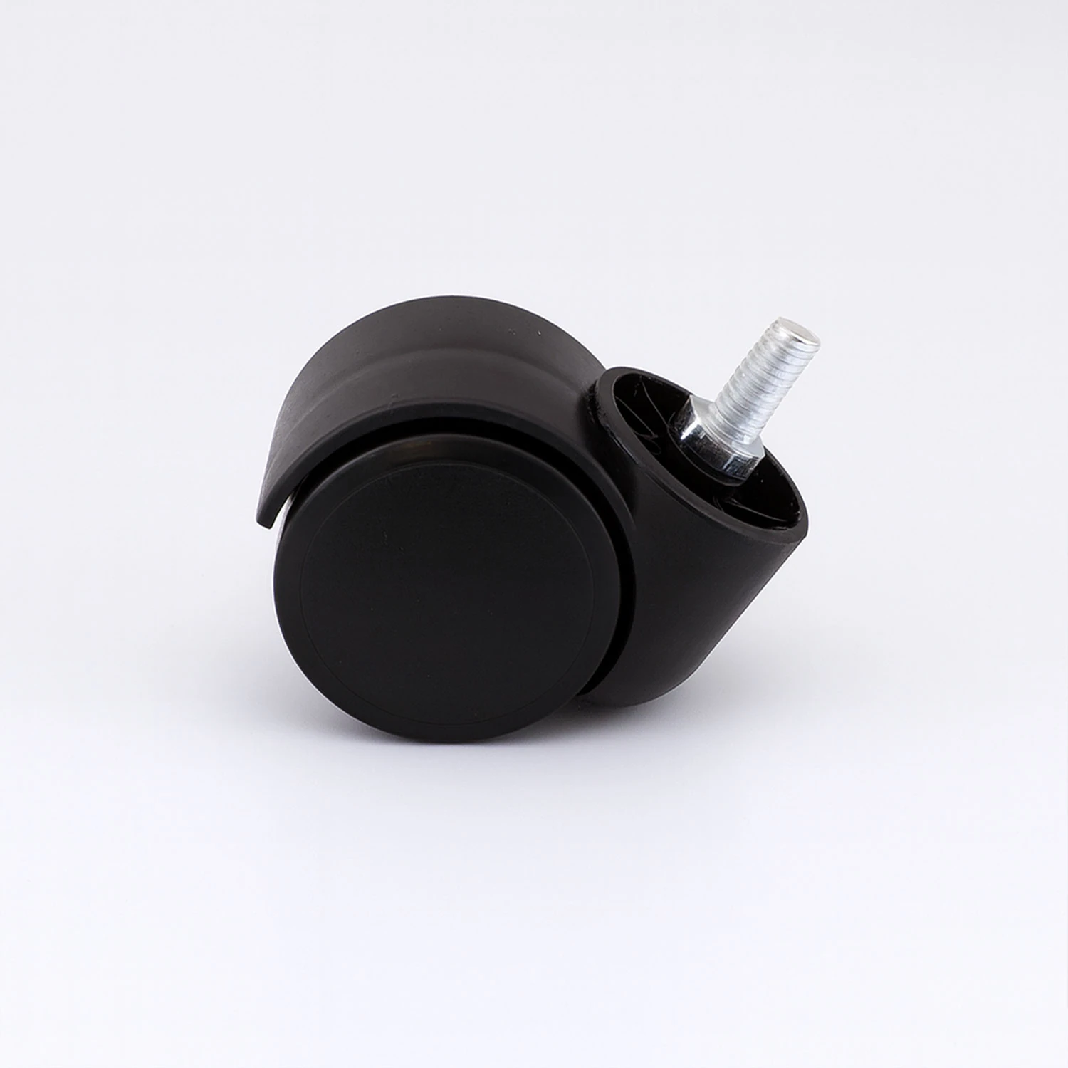 Koltuk Tekeri Dönerli M8 Civatalı Siyah Renk Dayanıklı Plastik Mobilya Sandalye Ofis Yedek Tekerlek