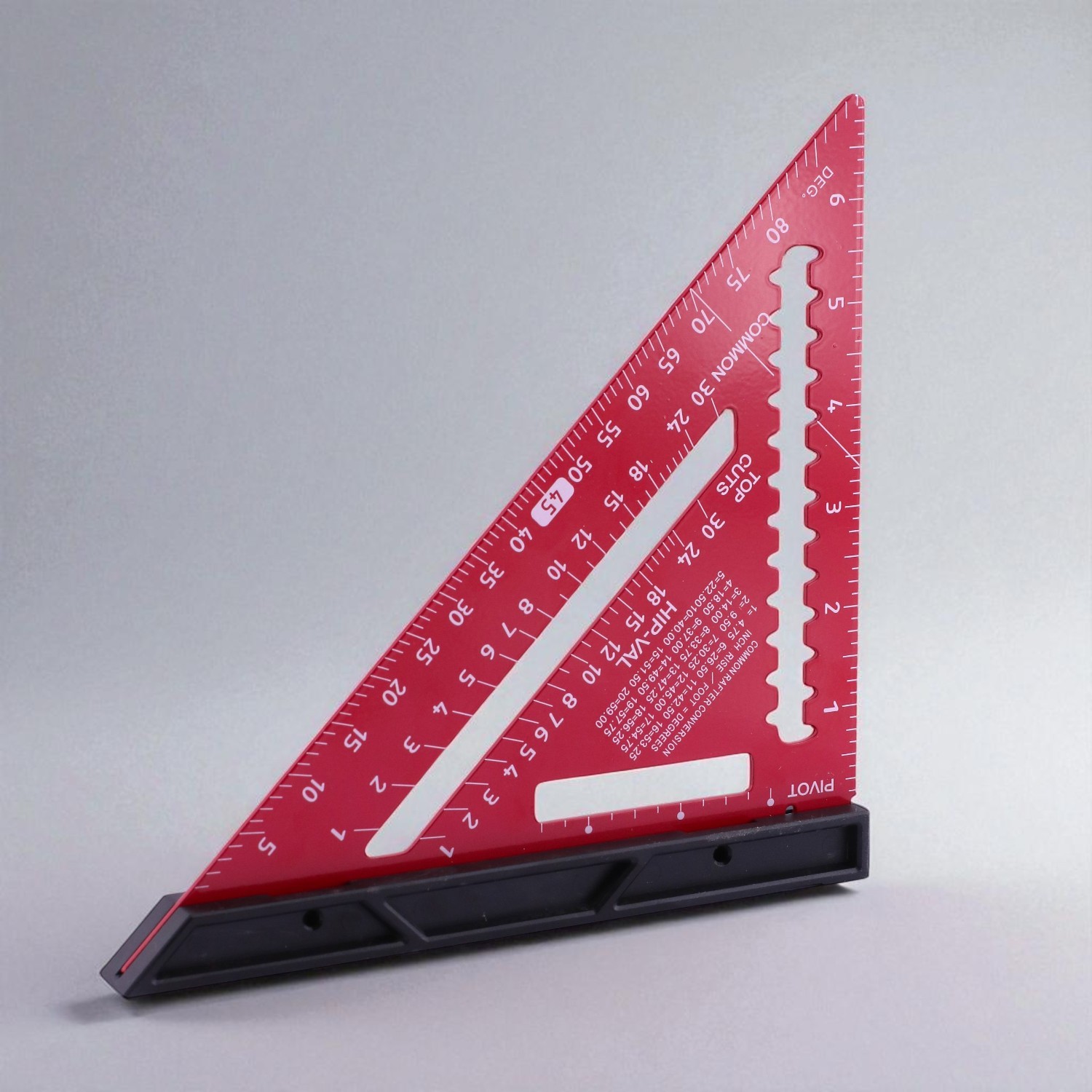 170 mm 17 cm Alüminyum Üçgen Cetvel Marangoz Gönye Metal Gövde Açılı Ölçüm Ahşap Hassas Gönye