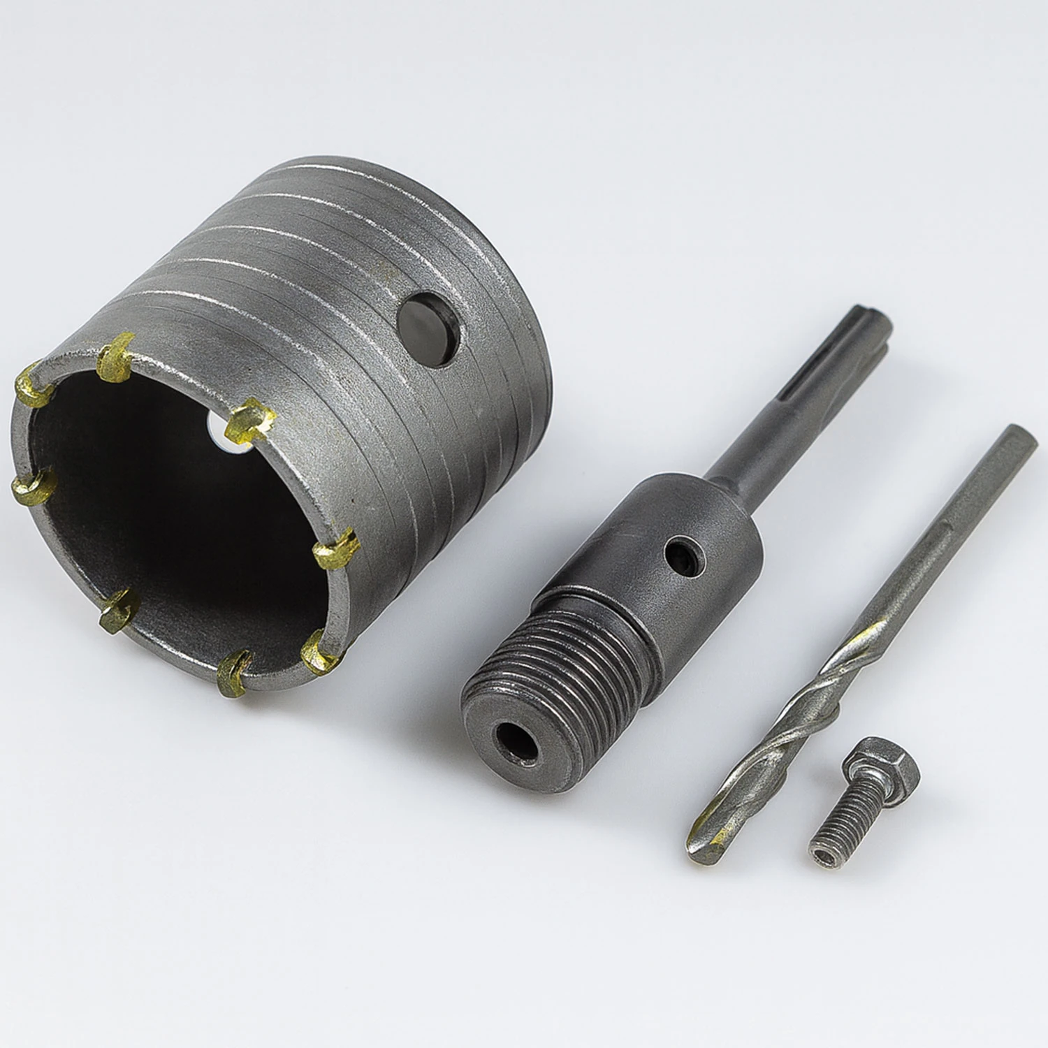 GFB Elmas Beton Delme Pançı 125MM SDS Plus Ağır Hizmet Tipi Delici Uç Beton Taş Tuğla İçin